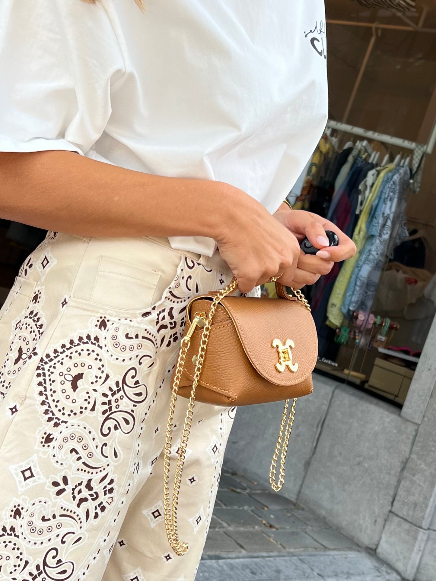COLLECTION C BY BELLEROSIE BAG SOFTY CARAMEL