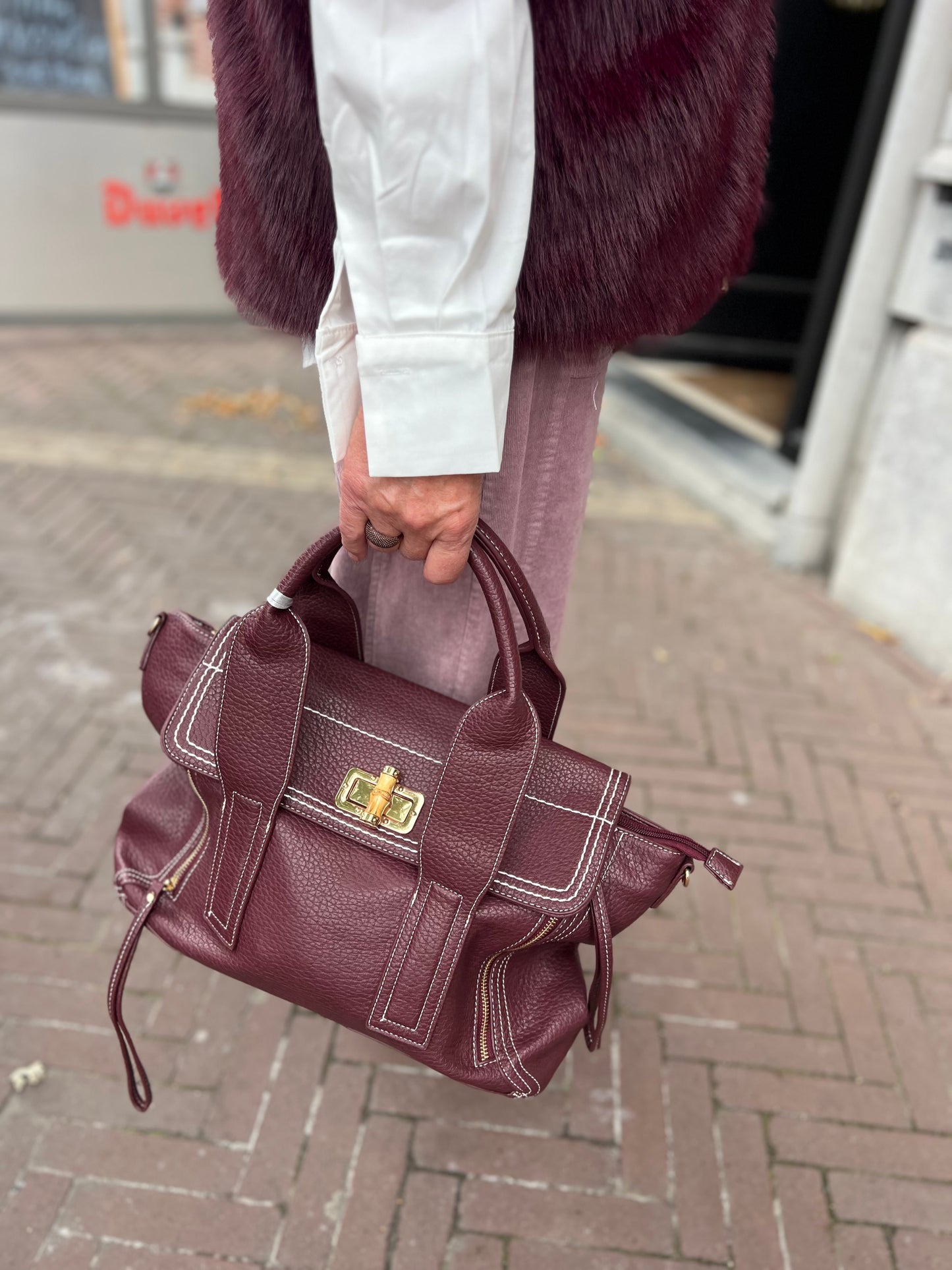 LEEDS BAG BORDEAUX