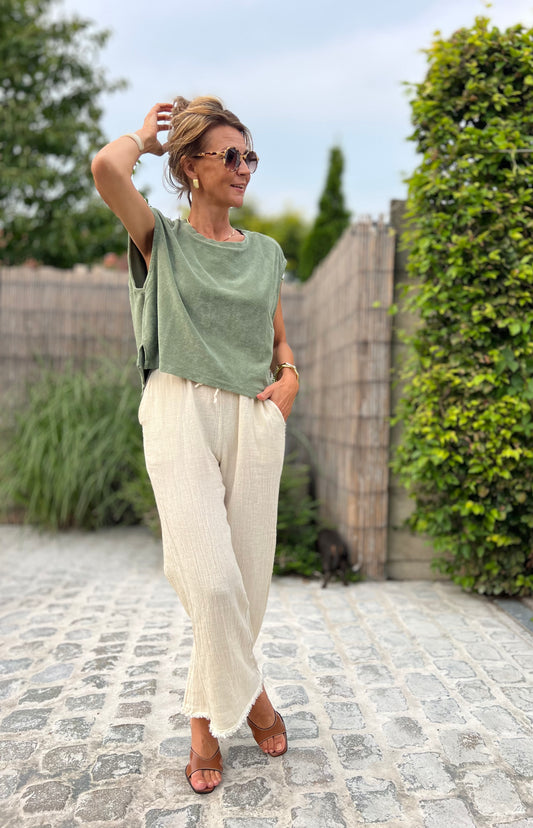 SPONGE TOP GREEN
