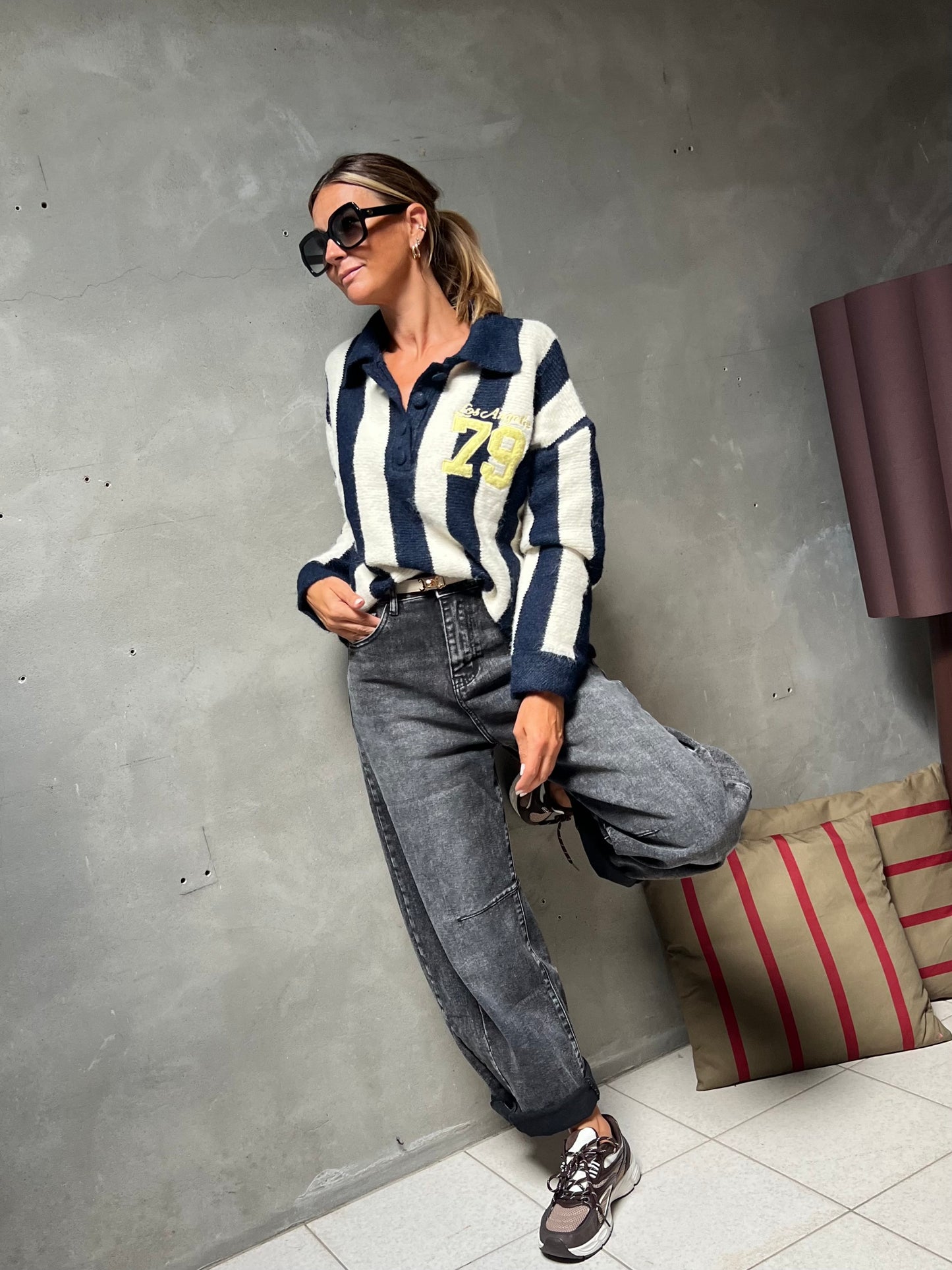 L.A. SWEATER NAVY