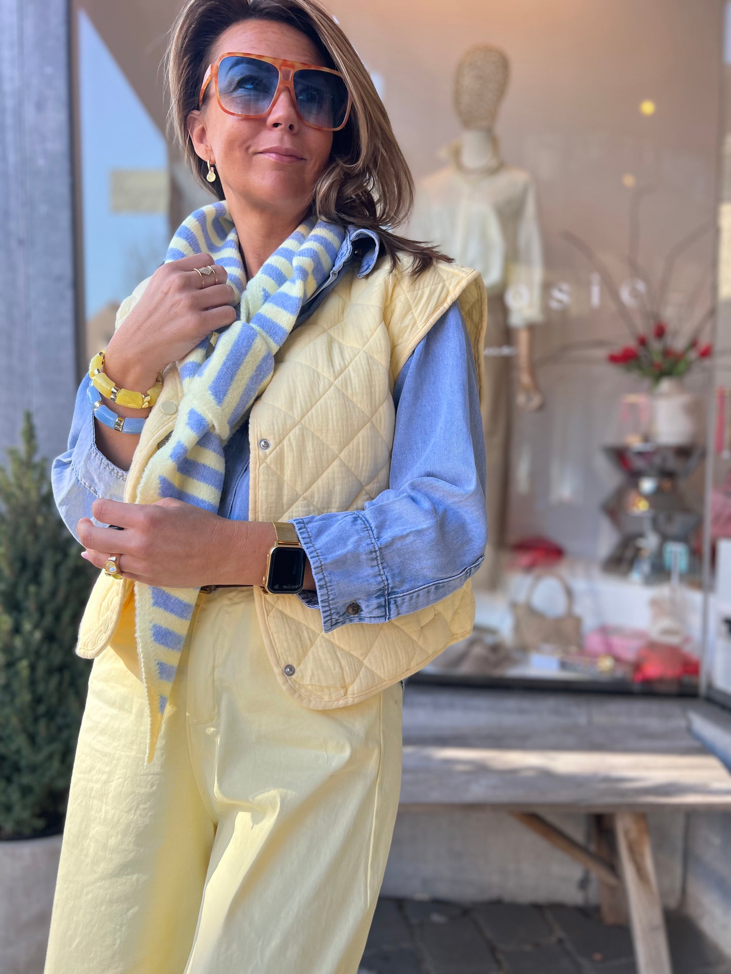JAY GILET SOFTYELLOW