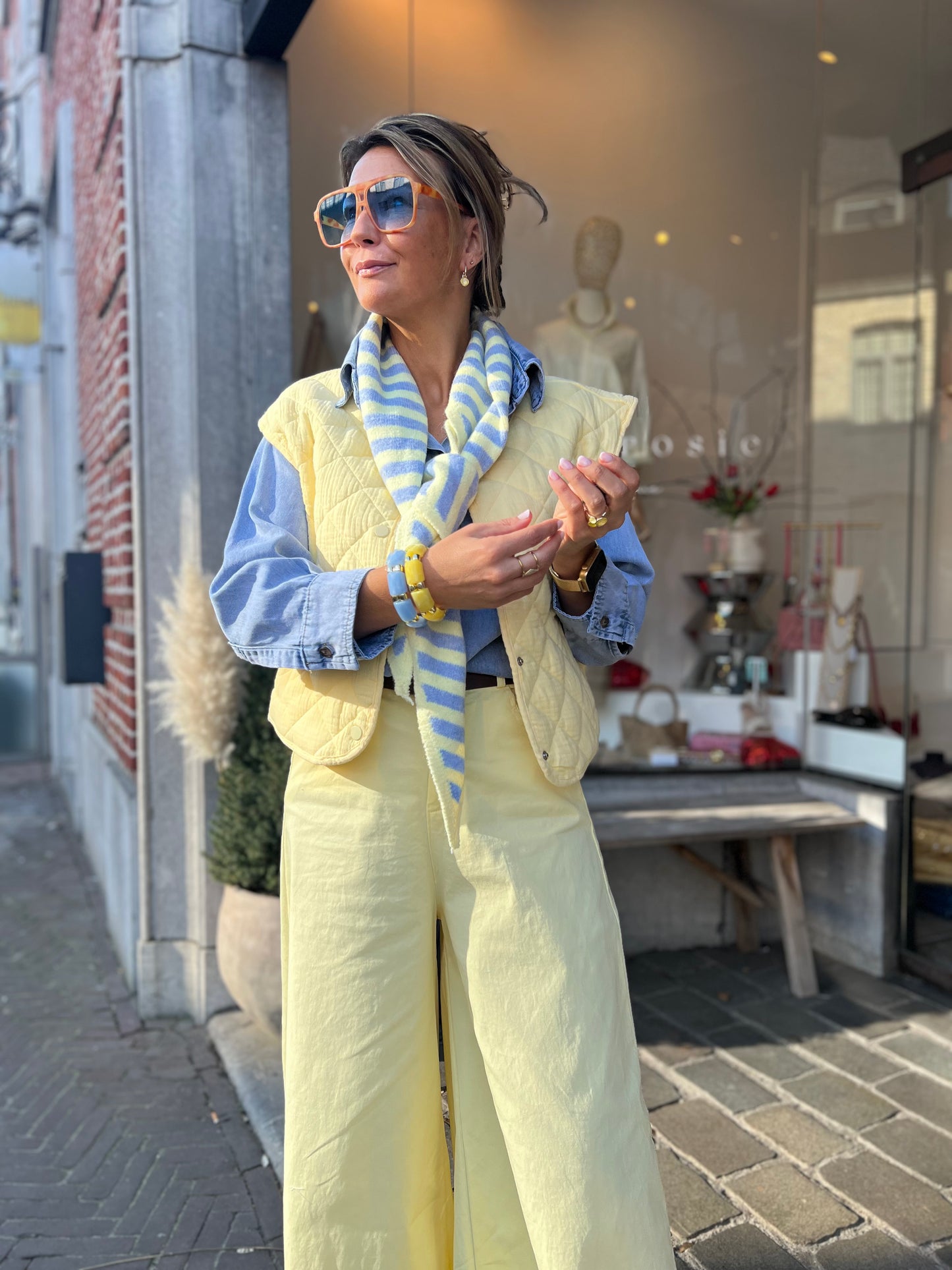 JAY GILET SOFTYELLOW