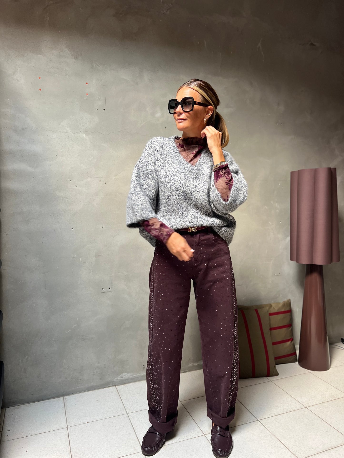 CLOUD KNIT GREY