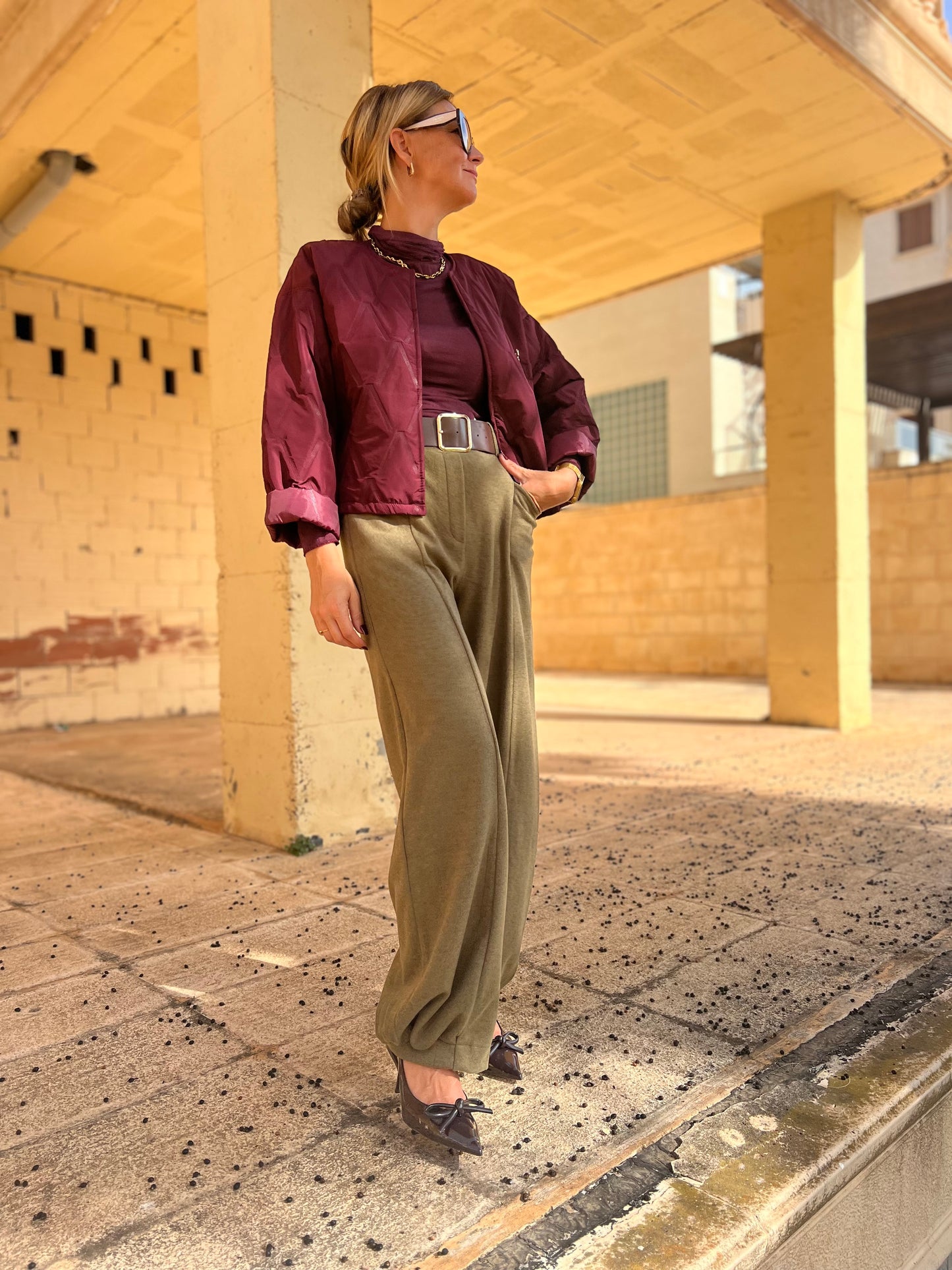 ASTER JACKET BURGUNDY