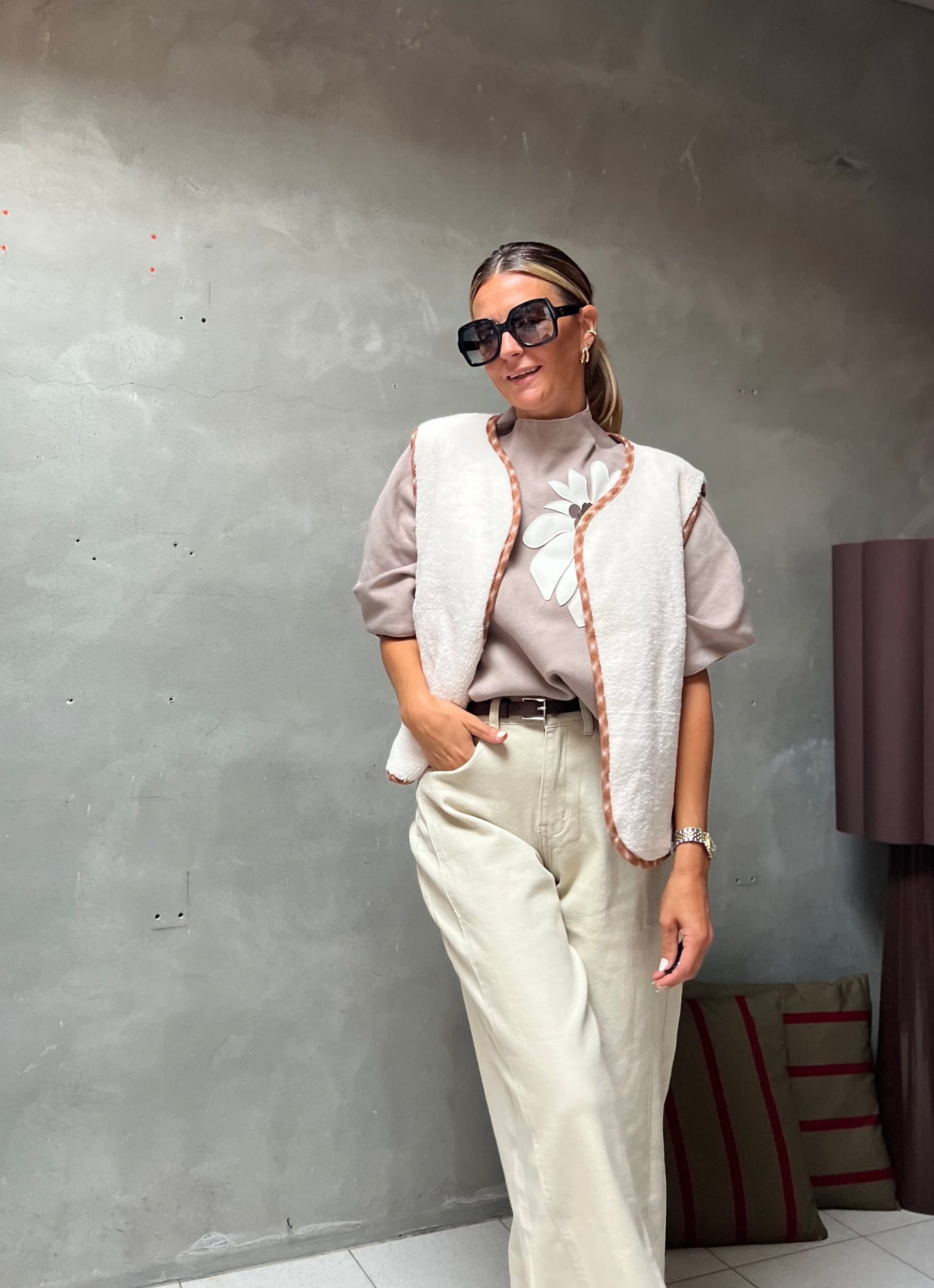 TONY WIDE LEG TWIST JEANS