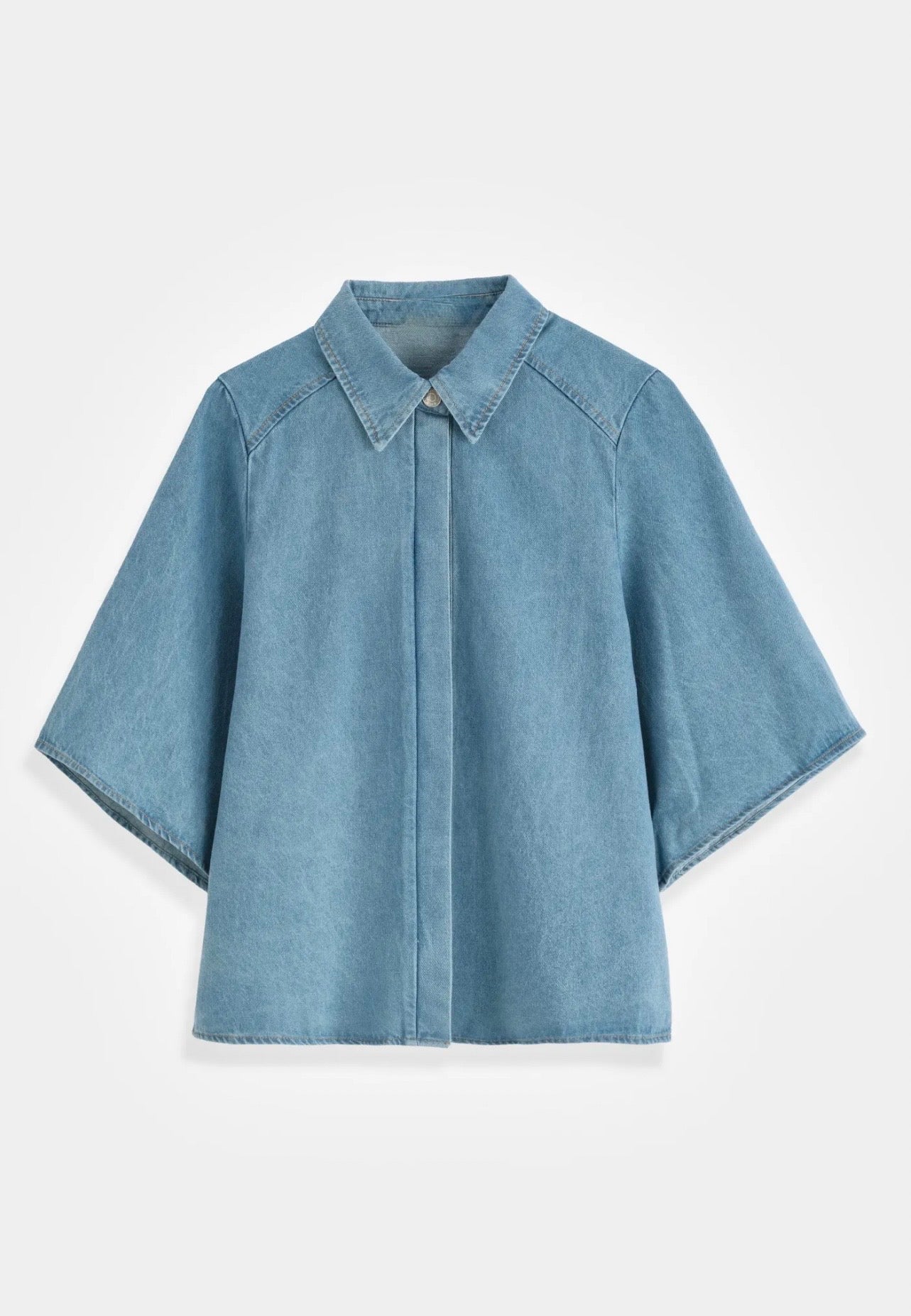 NORMY DENIM BLOUSE