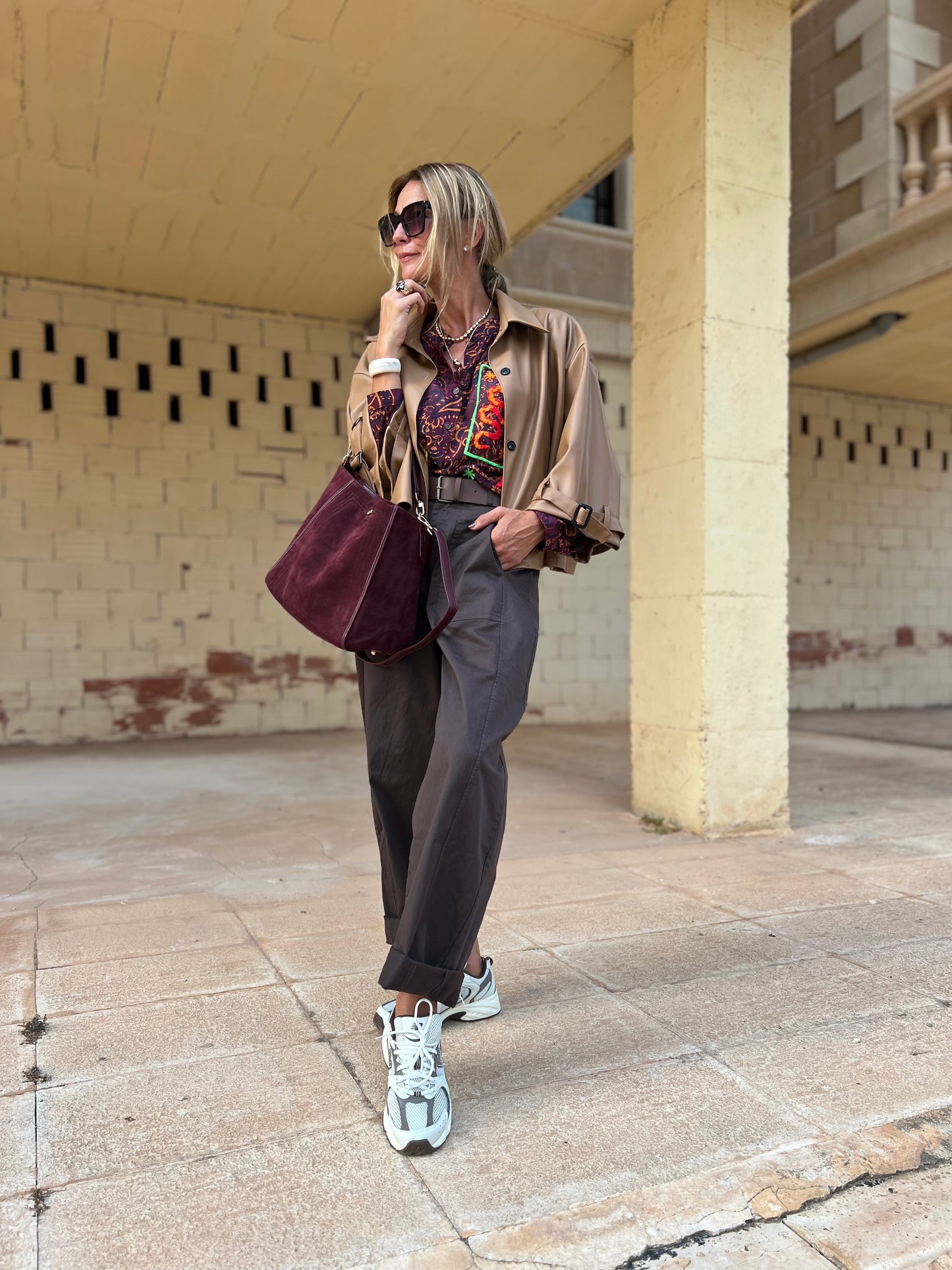 BAG BURGUNDY