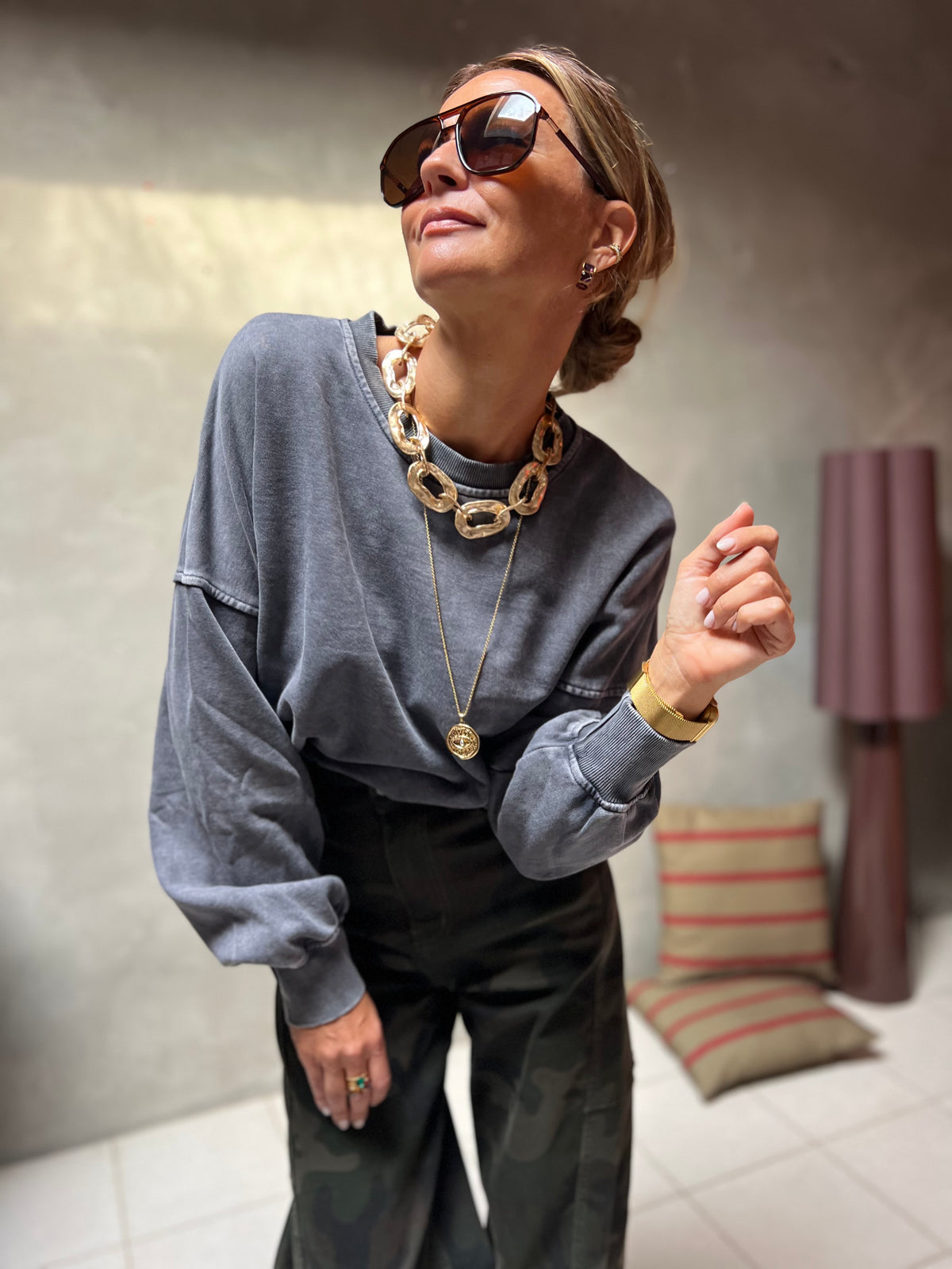 VINTAGE PULL SHADYGREY