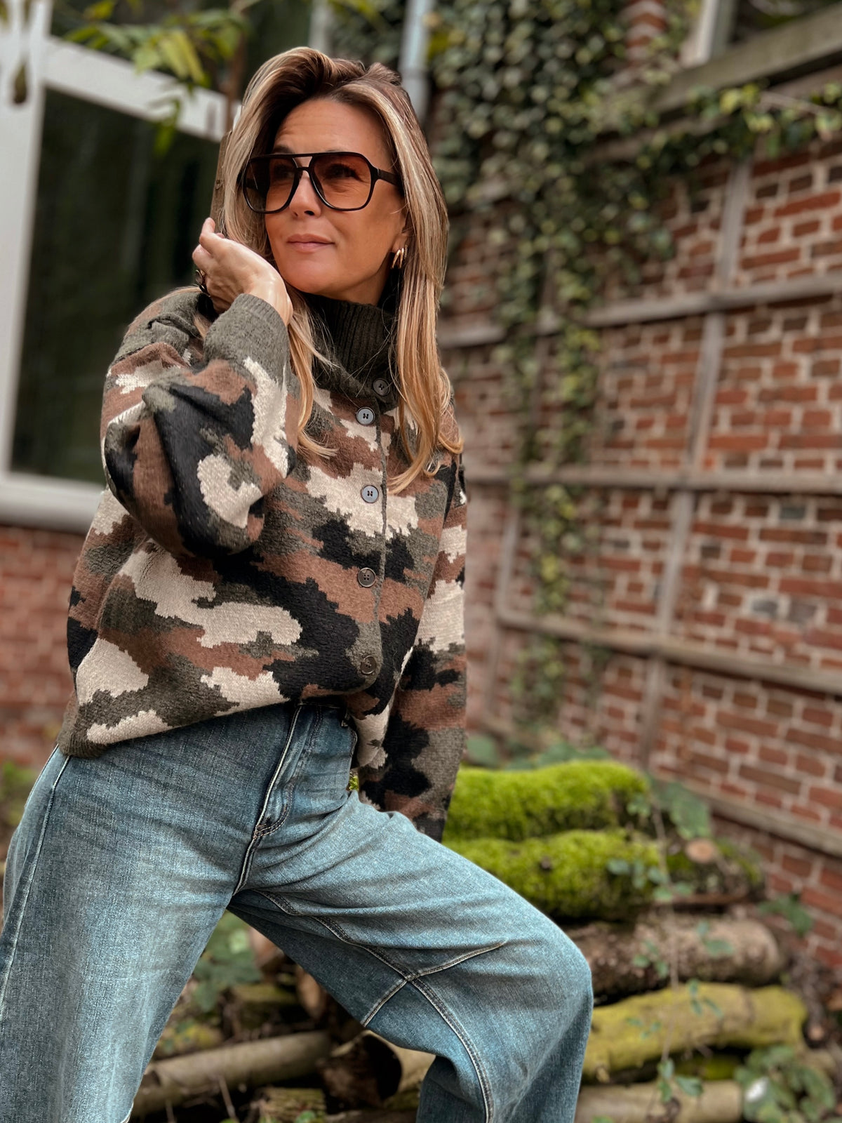 ARMY CARDIGAN