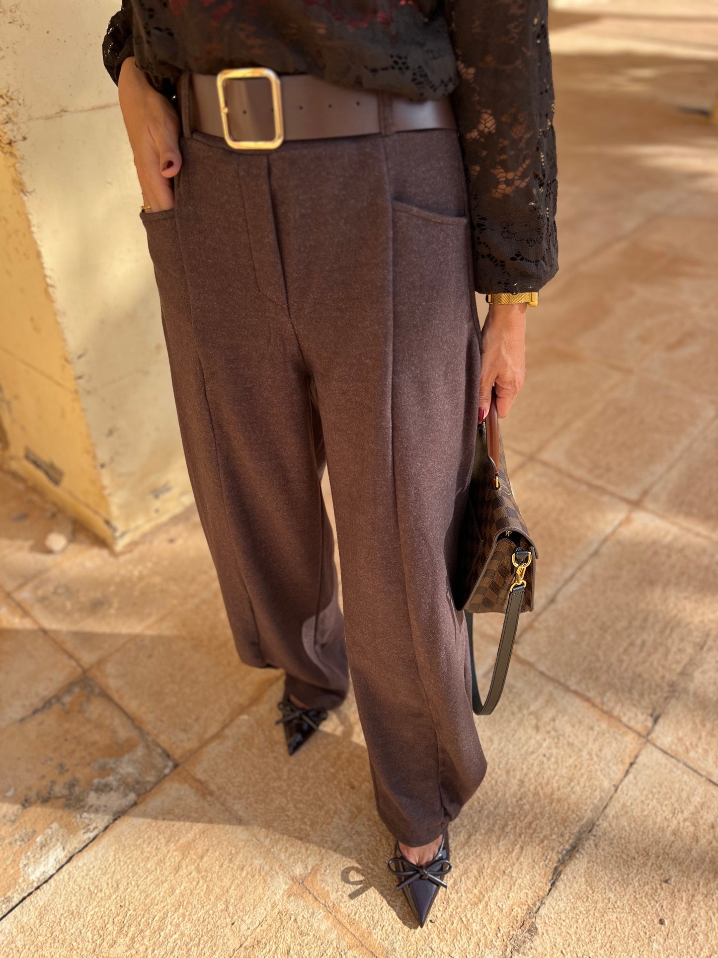 HARVEST PANTALON BROWN