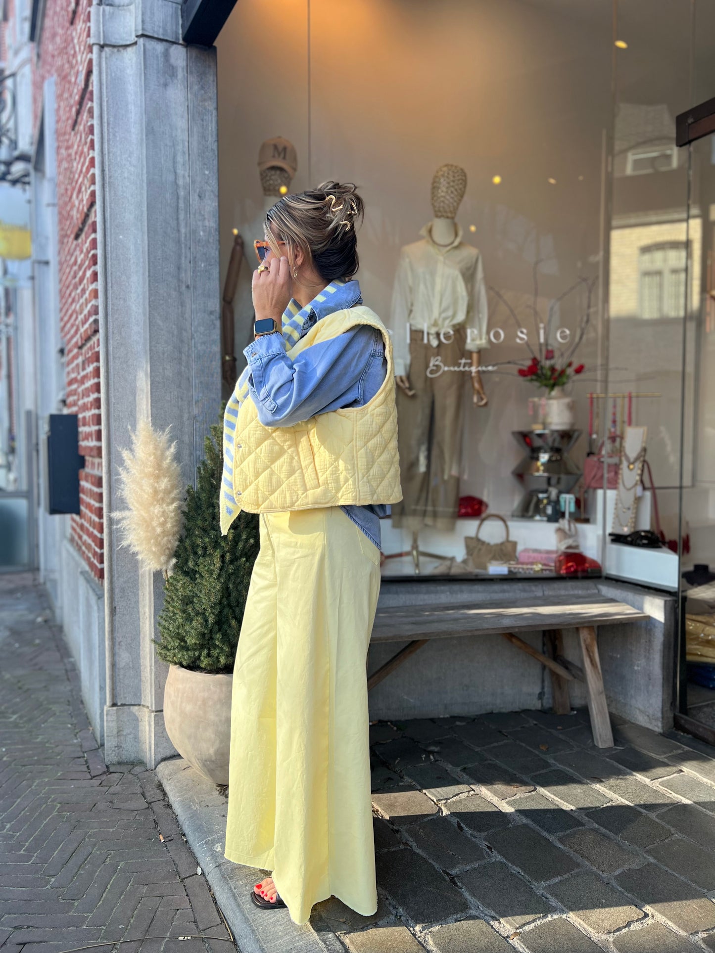 JAY GILET SOFTYELLOW