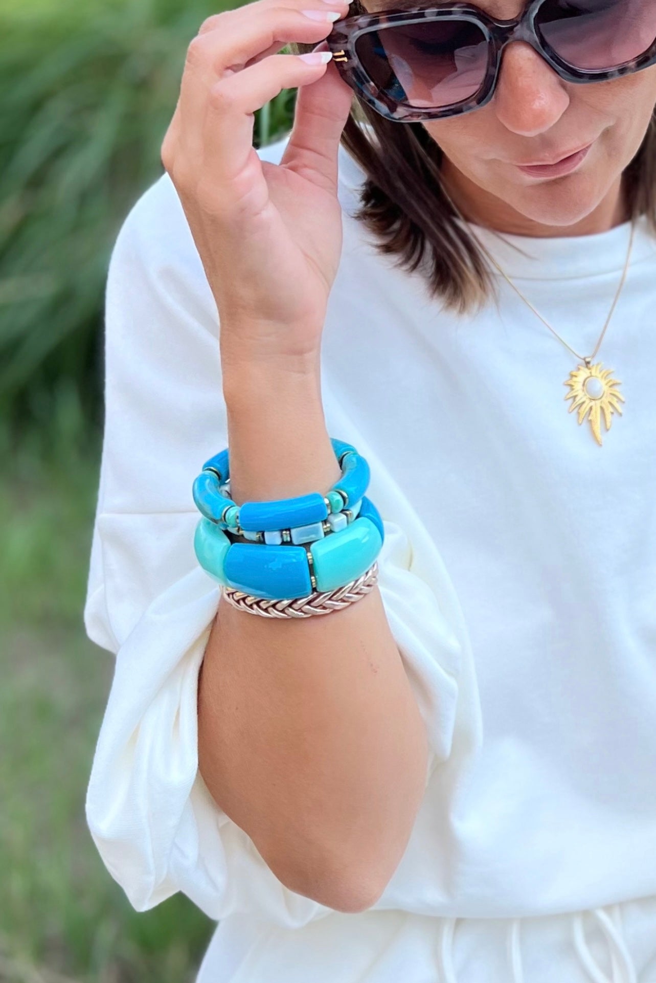 JASMINE ARMBAND BLUE