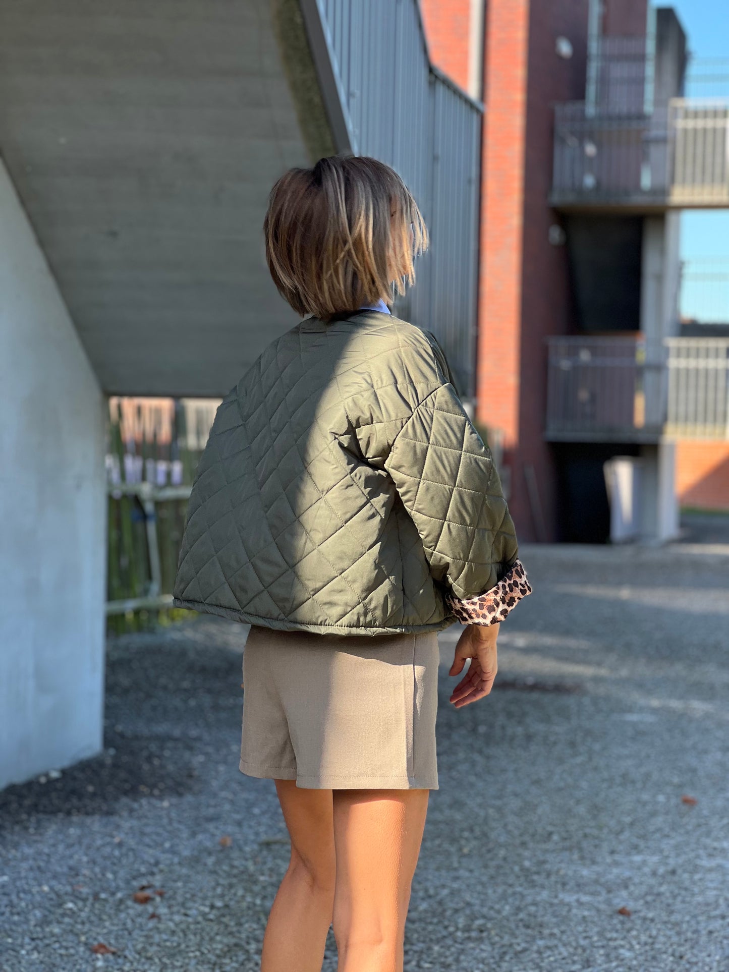 LUCY JACKET WOODY GREEN