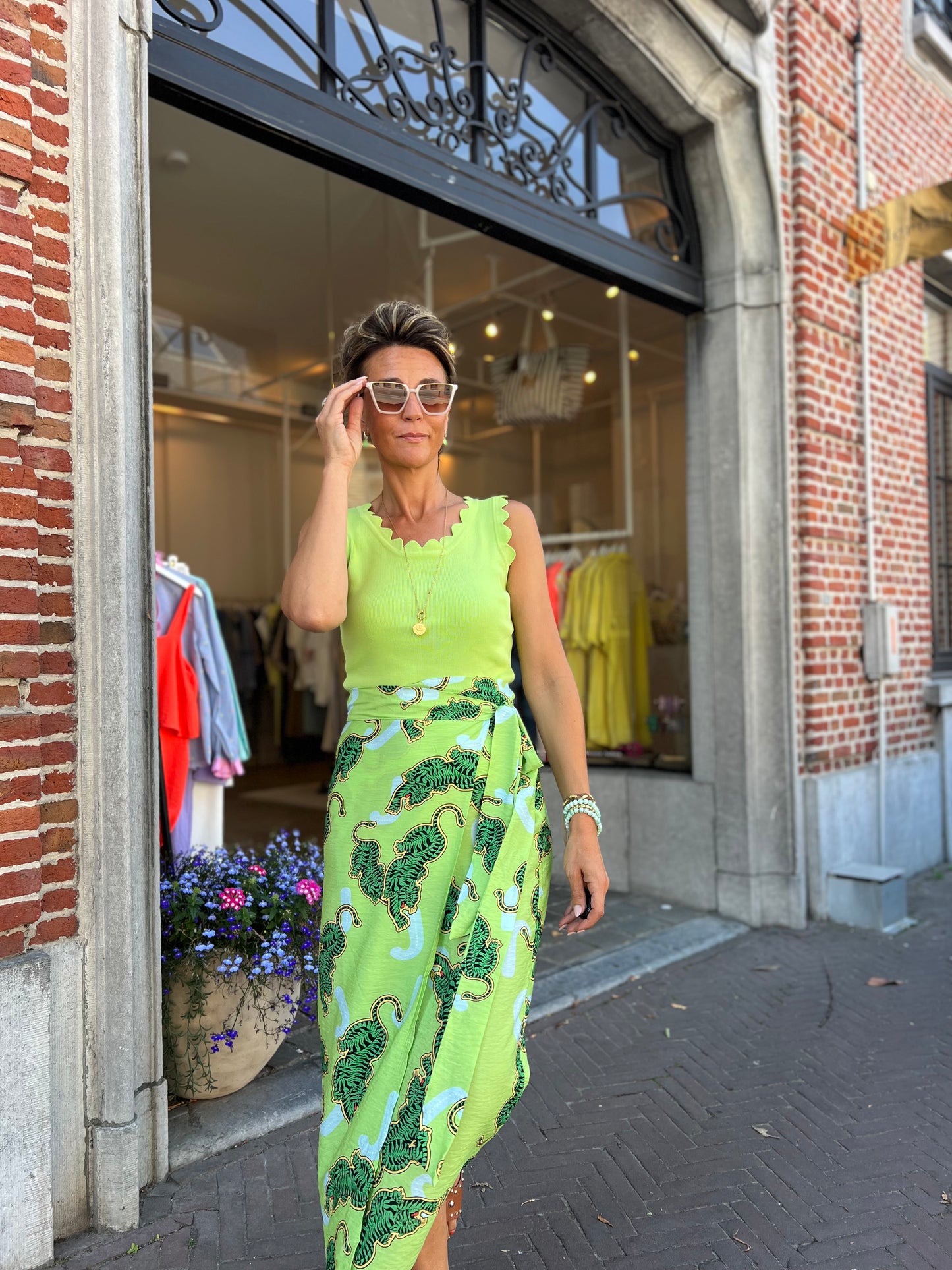 CARLA SKIRT GREEN