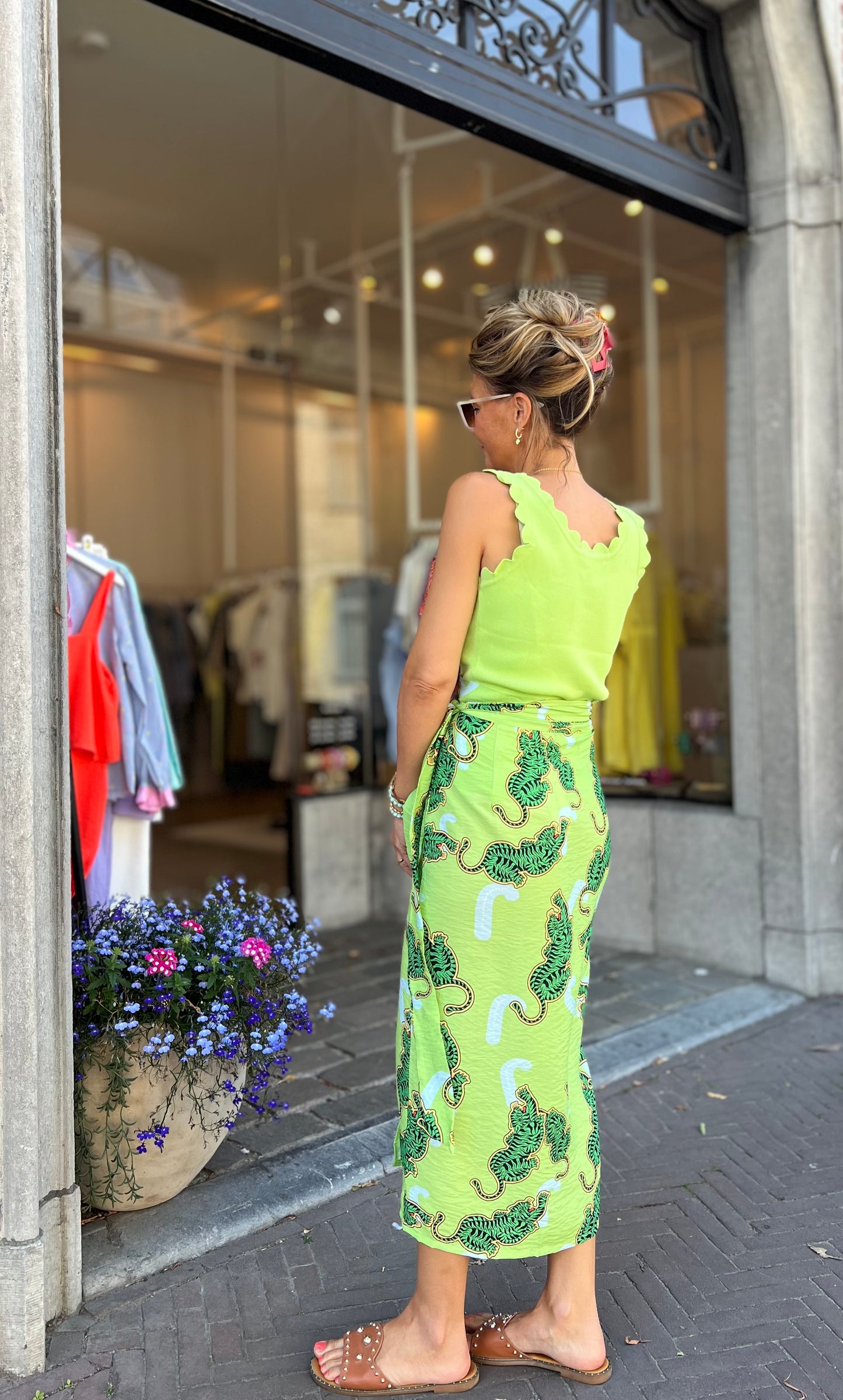 CARLA SKIRT GREEN