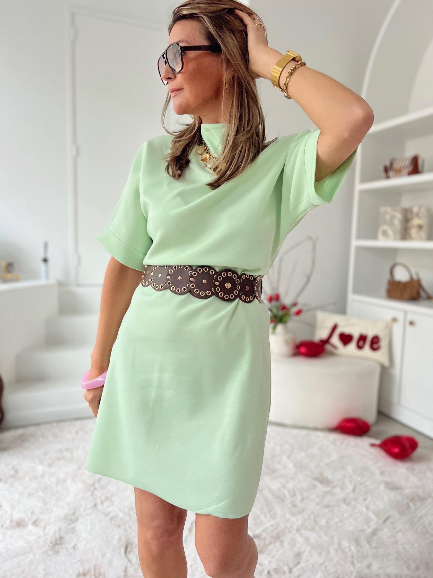 VIEVE DRESS MINT