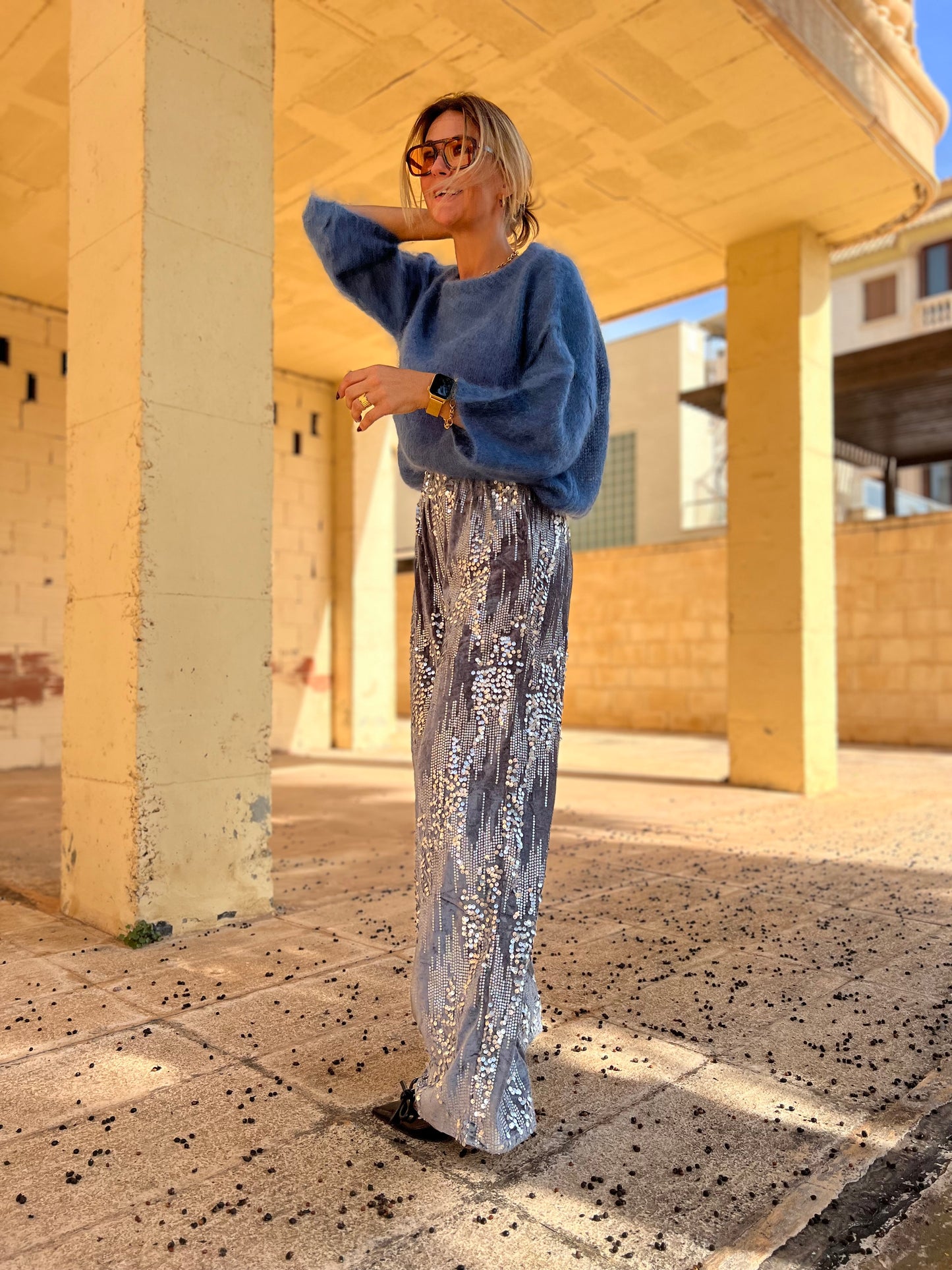 BRISA PANTS SILVER