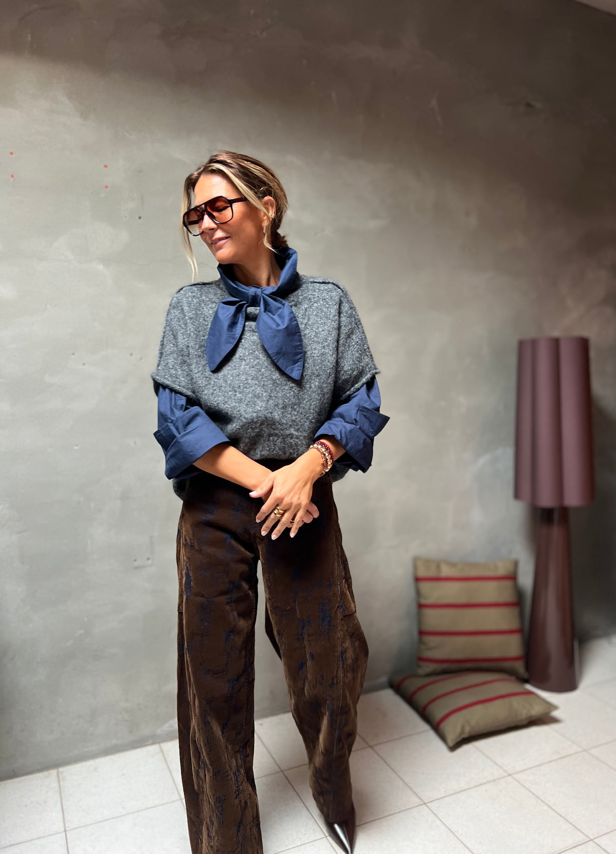 HÉLÈNE BLOUSE BLUE