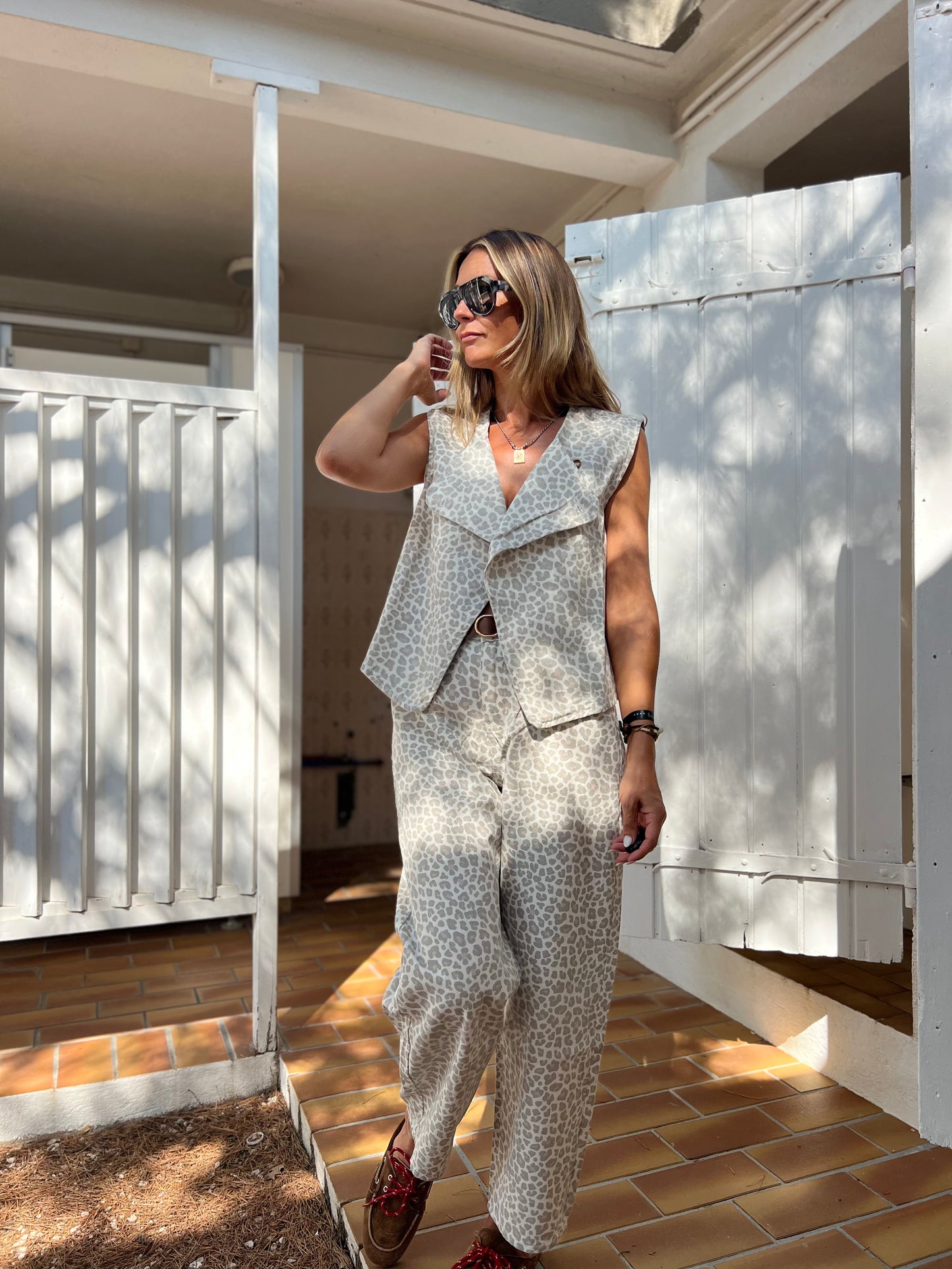 SOFT LÉOPARD GILET