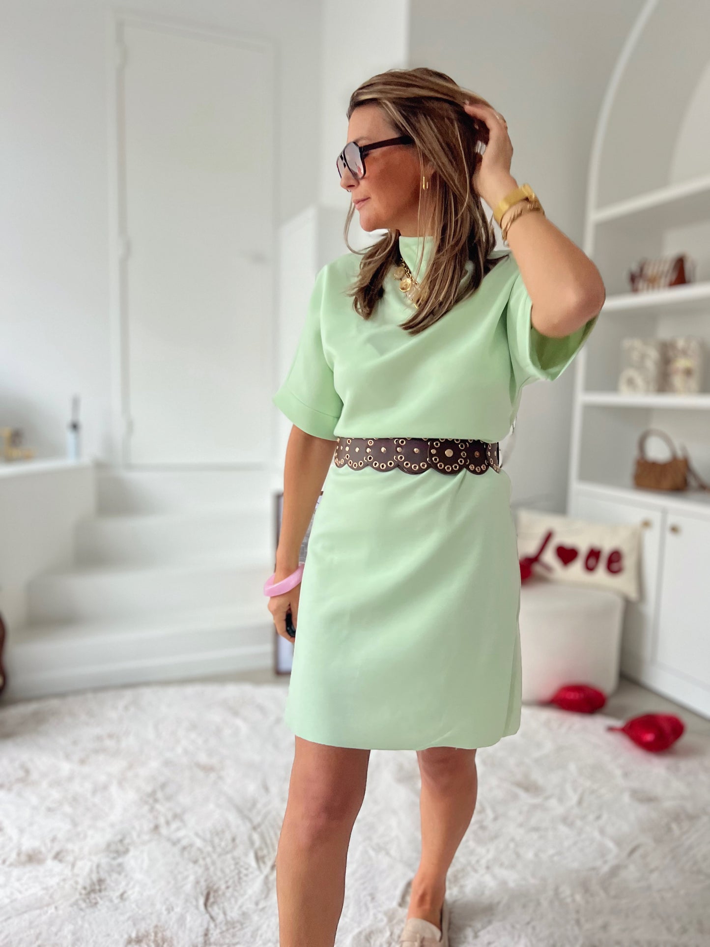 VIEVE DRESS MINT