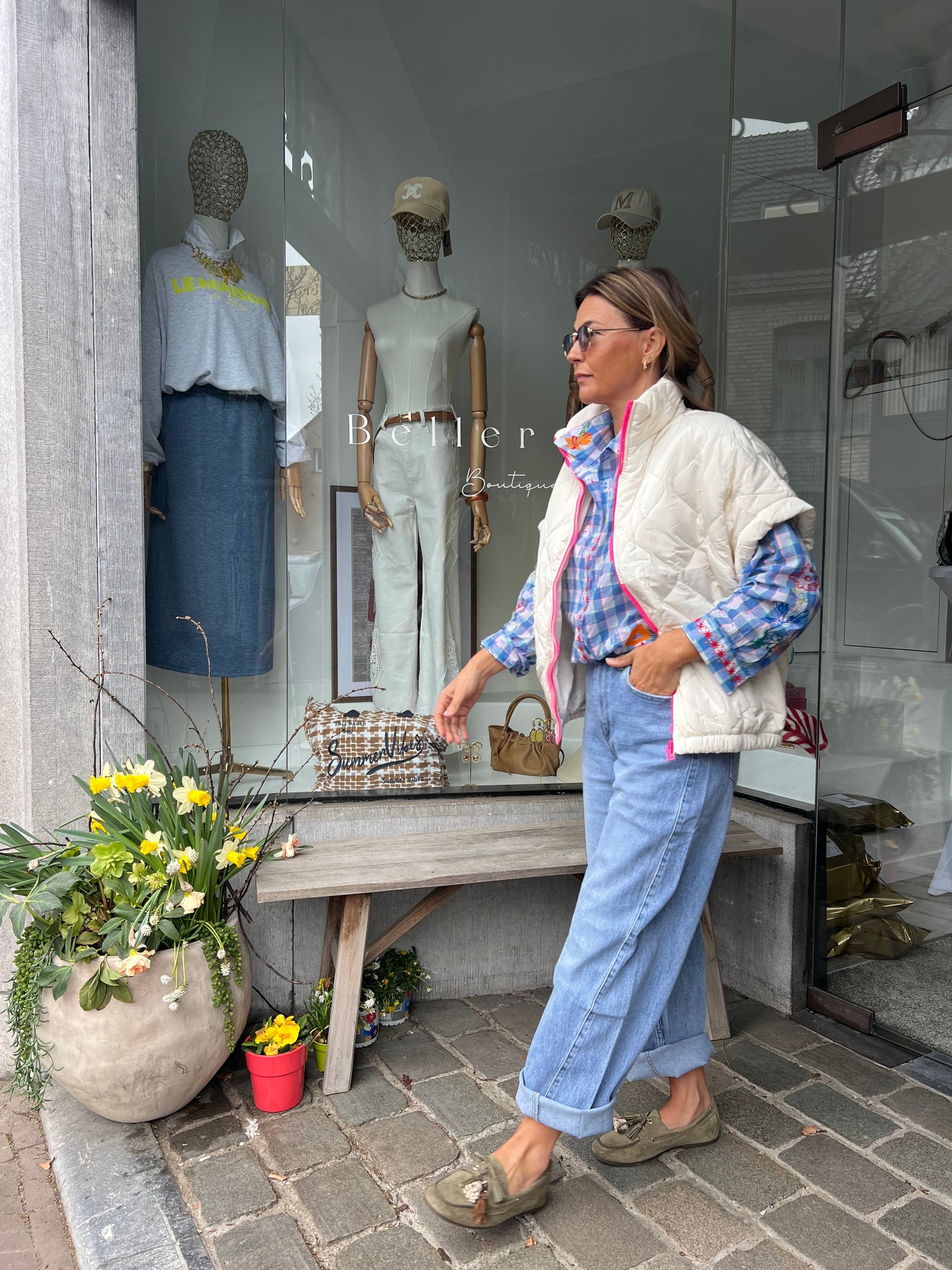 SOFT BARREL JEANS PANTS