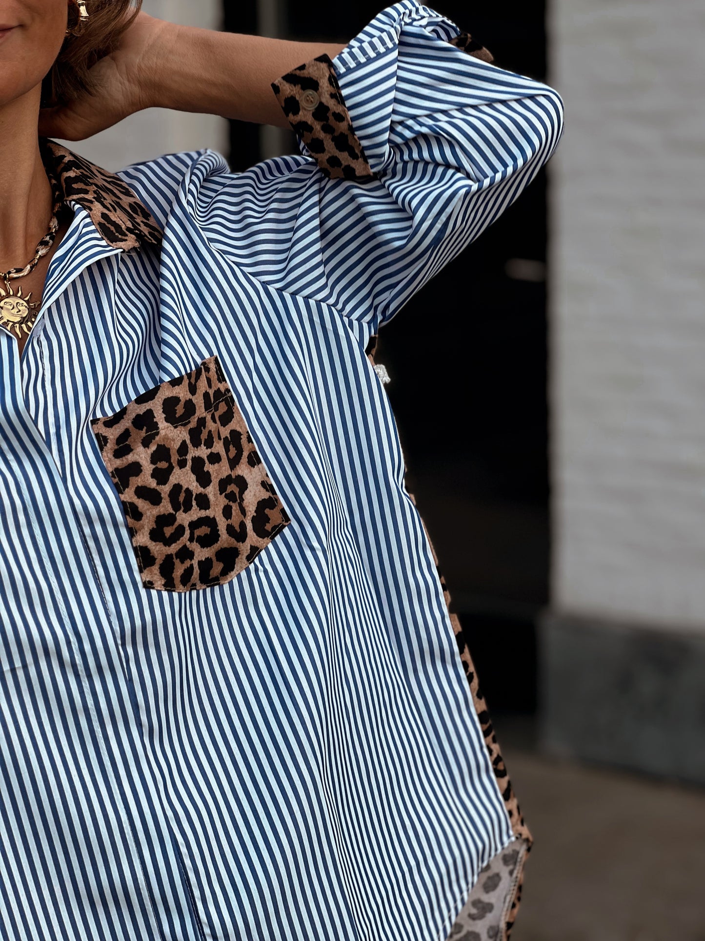 MALI LÉOPARD BLOUSE