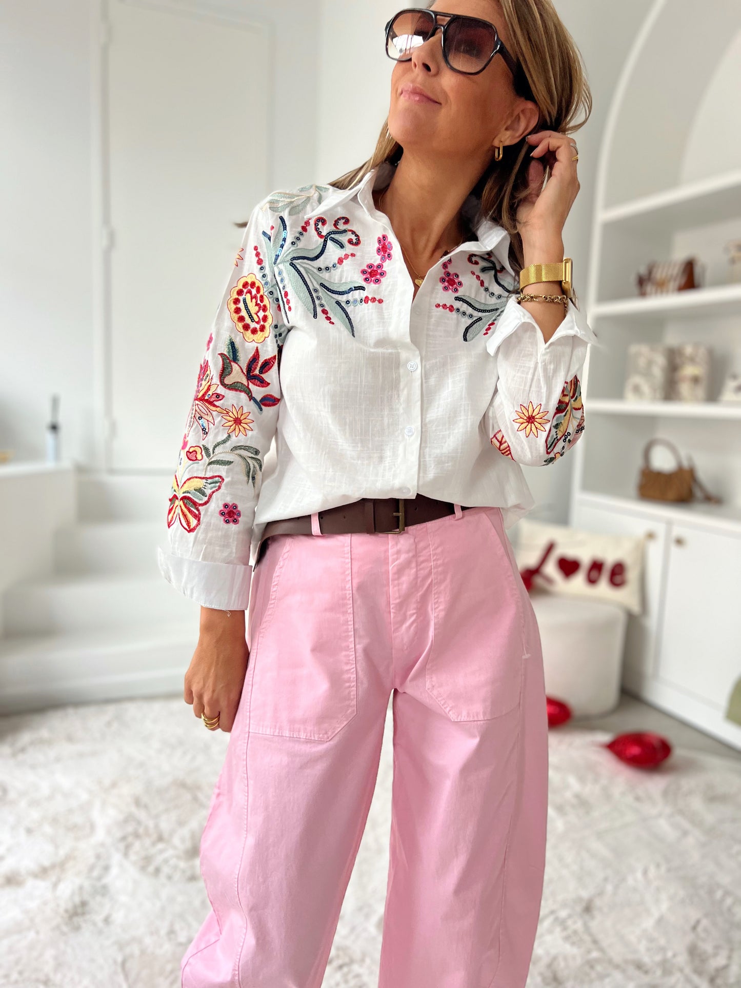 NARCIS BLOUSE SEQUIN