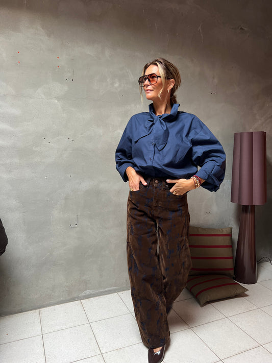 HÉLÈNE BLOUSE BLUE