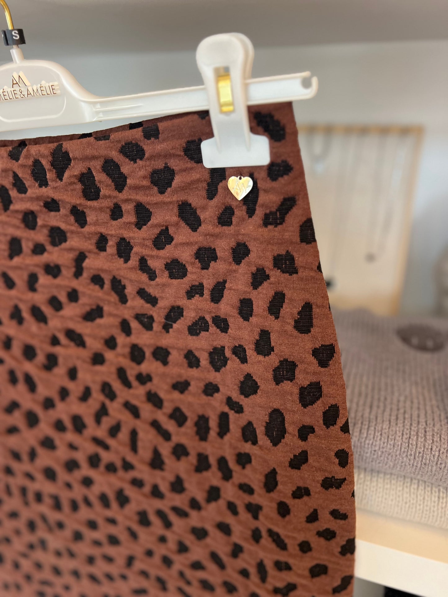 LÉOPARD SKIRT