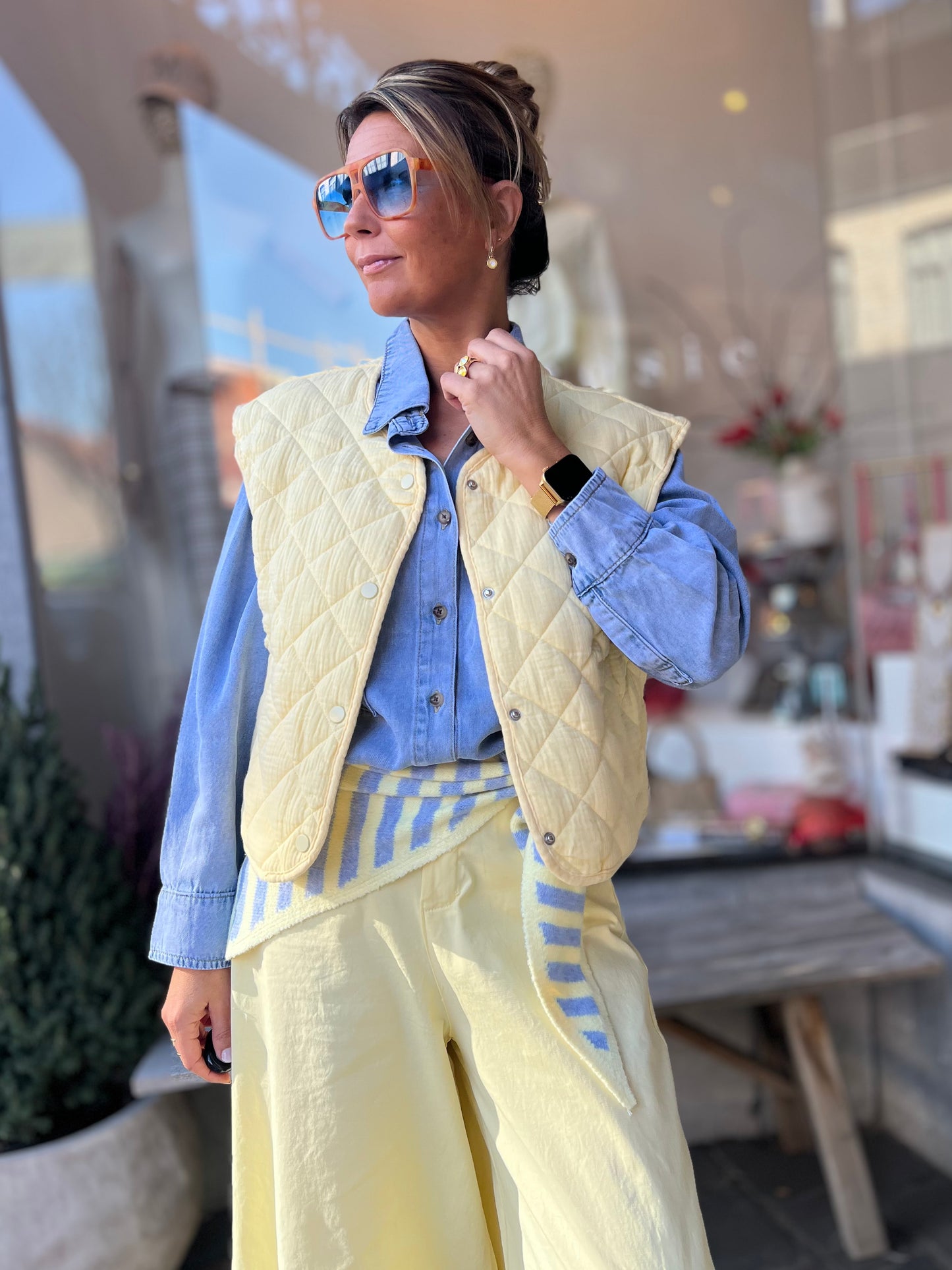 JAY GILET SOFTYELLOW