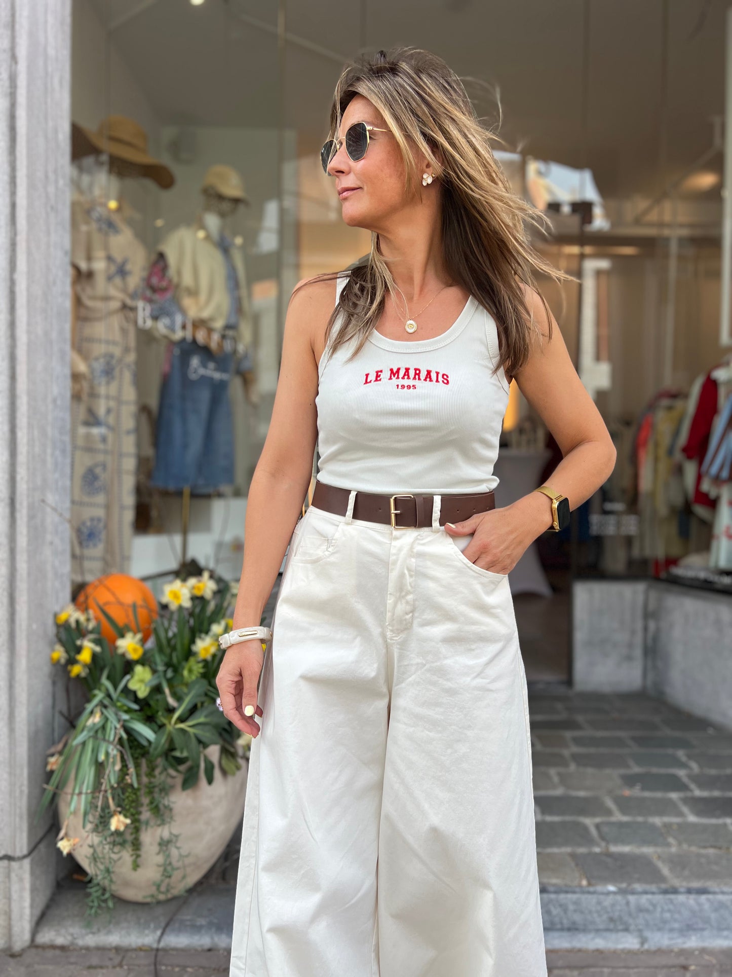 LE MARAIS BLOUSE & TOP SOFT MINT