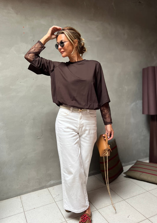 CROPPED TOP LACE