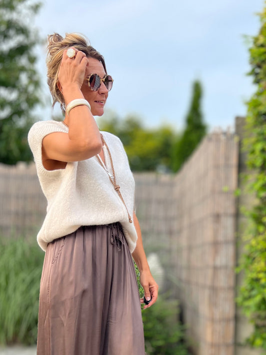 ALLICE KNITVEST MET RITS
