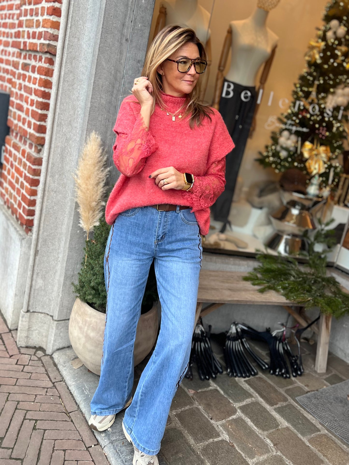 DULCI LACE PULL CORAL