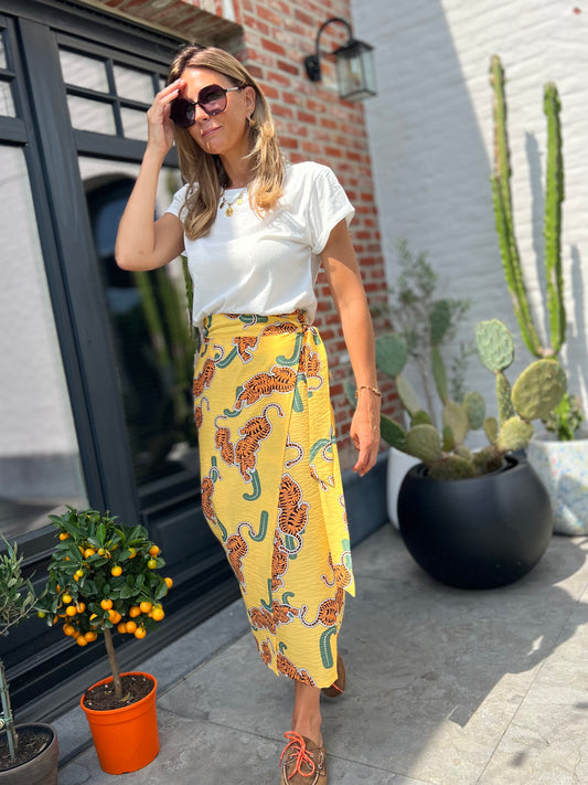CARLA SKIRT YELLOW