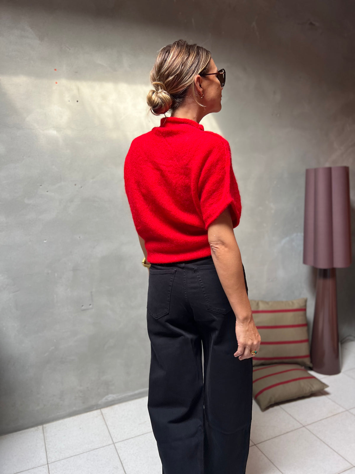 ROMÉE GILET RED