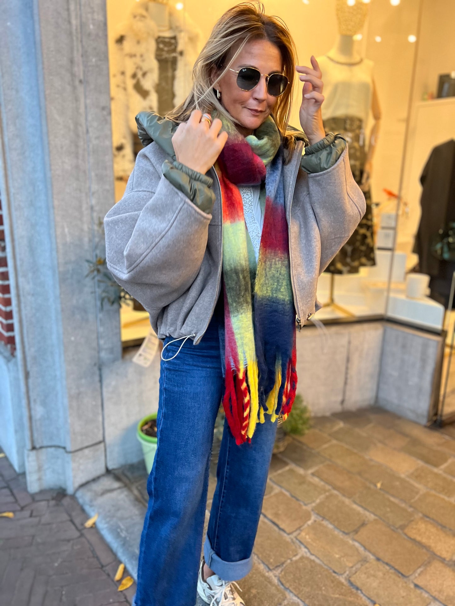 JACKY JACKET TAUPE laatste SM