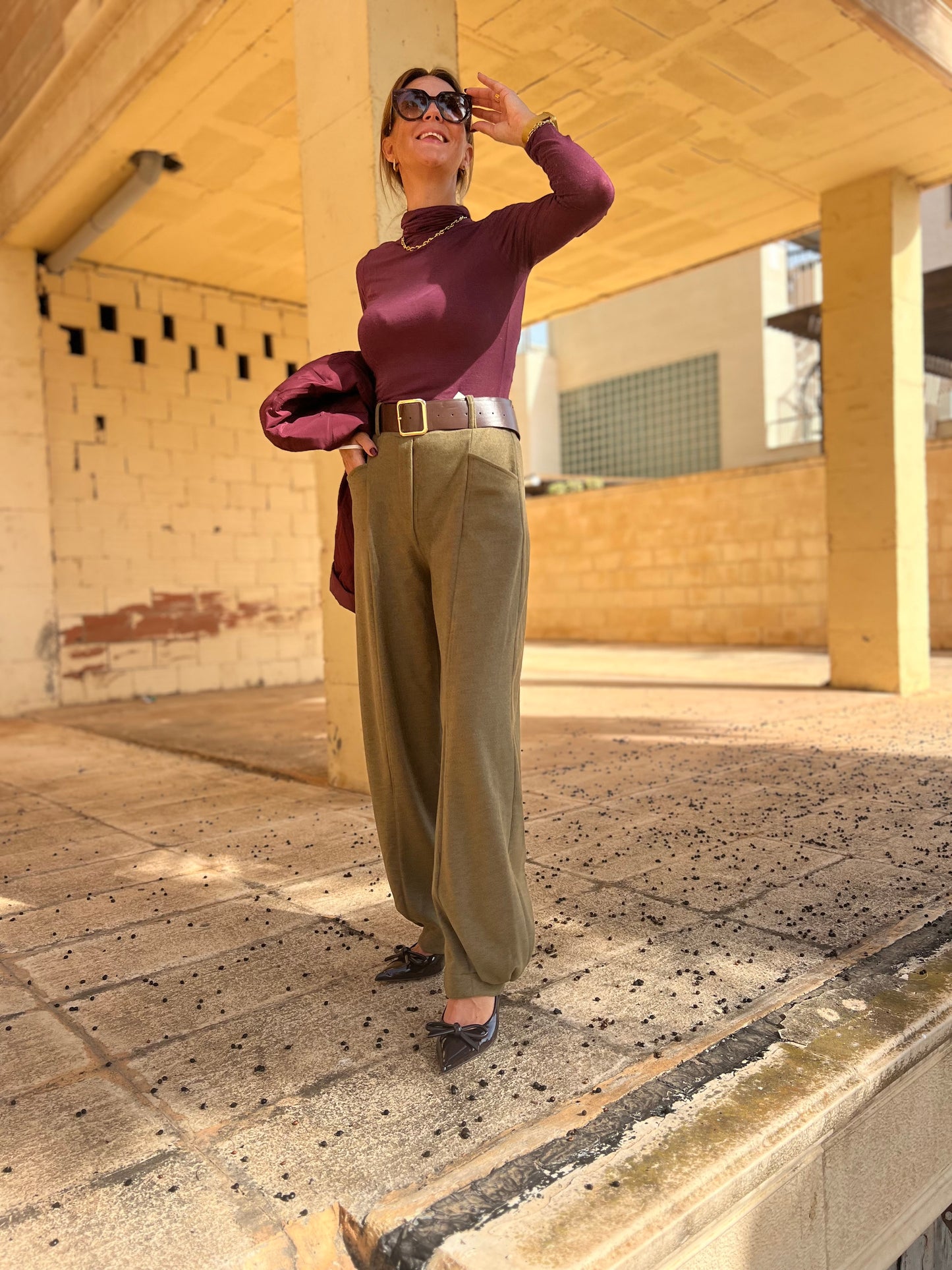 HARVEST PANTALON GREEN