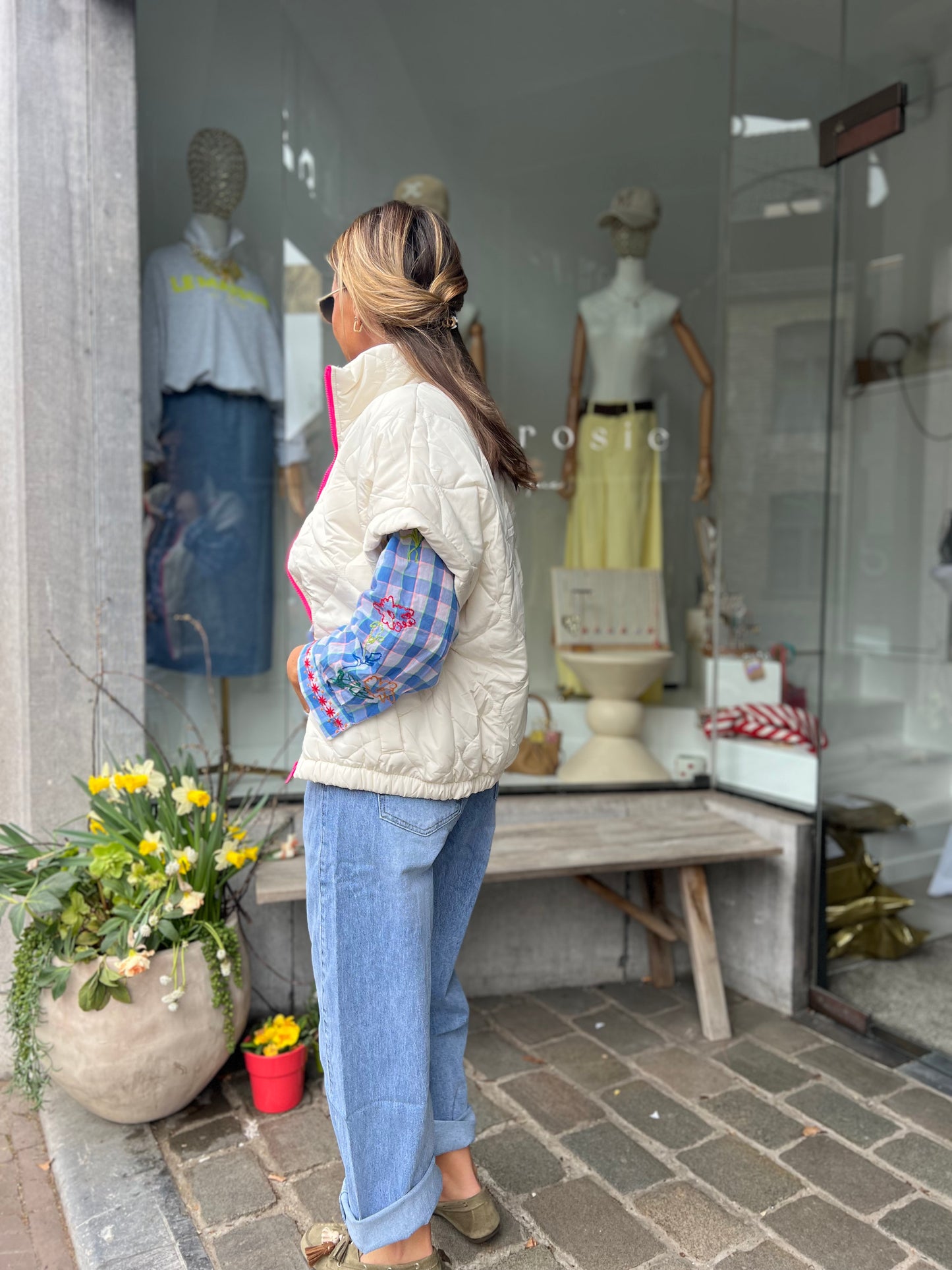 SOFT BARREL JEANS PANTS