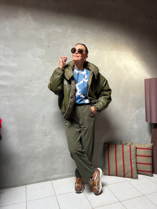 VELTA PANTS GREEN