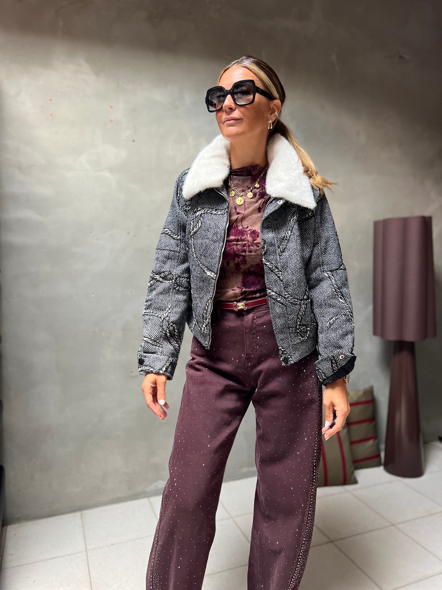 COLETTE TWEED JACKET