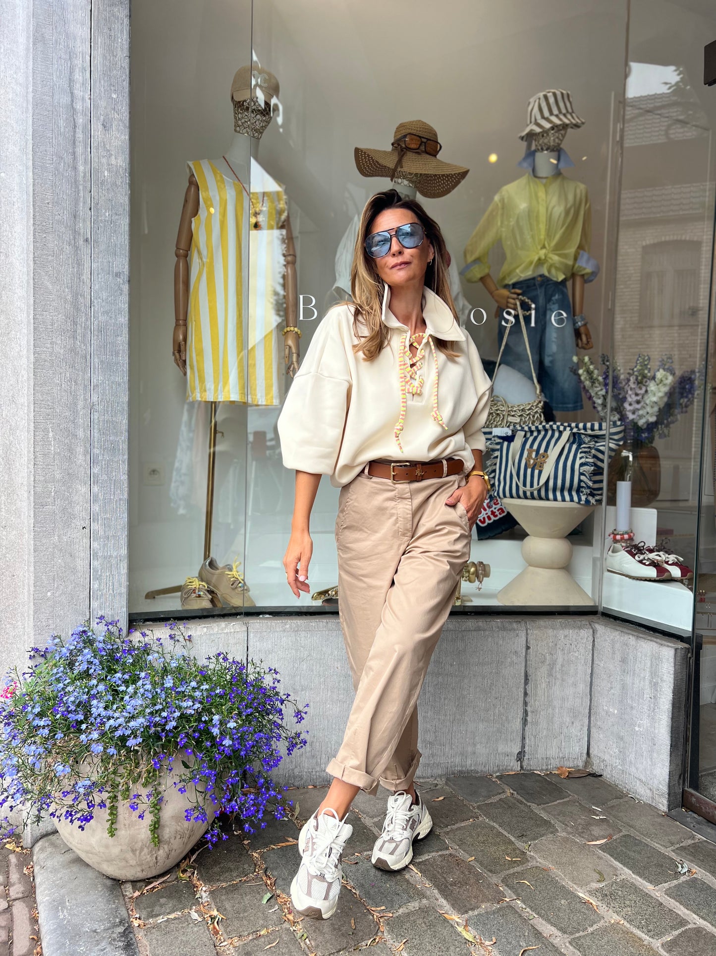 YAZZY BARREL PANTS CAMEL