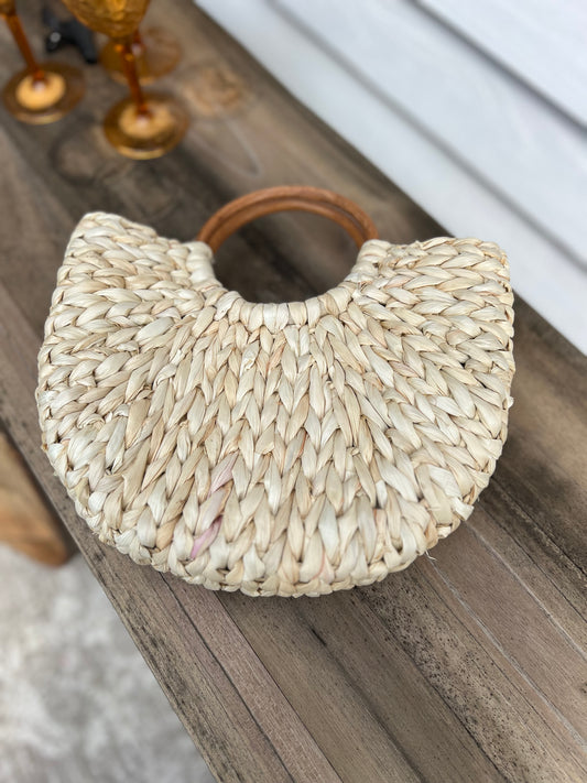 RAFFIA BAG