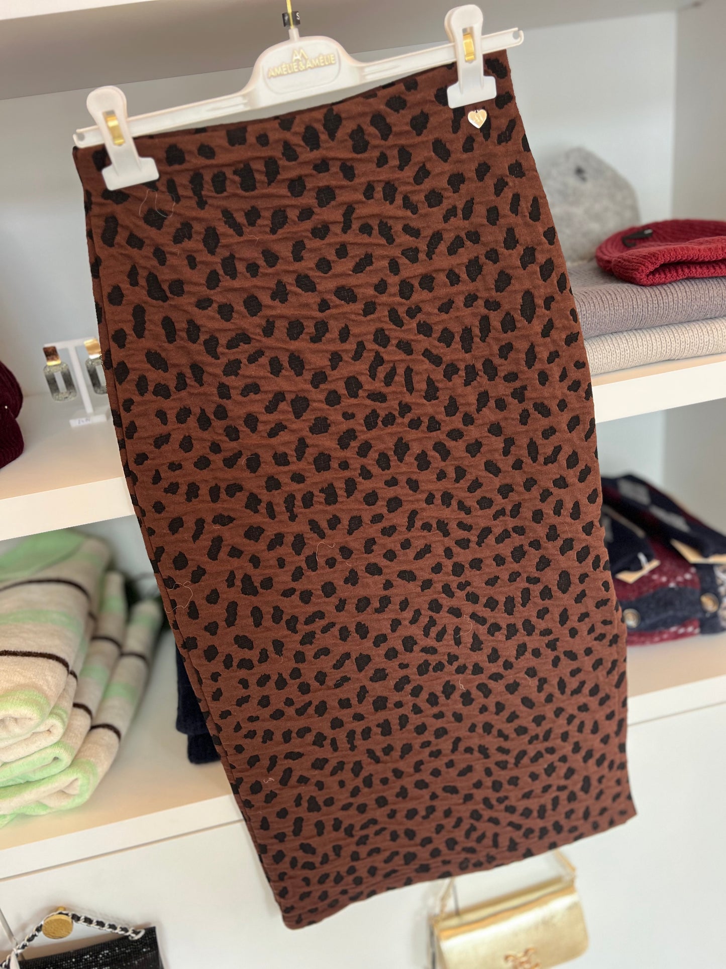 LÉOPARD SKIRT