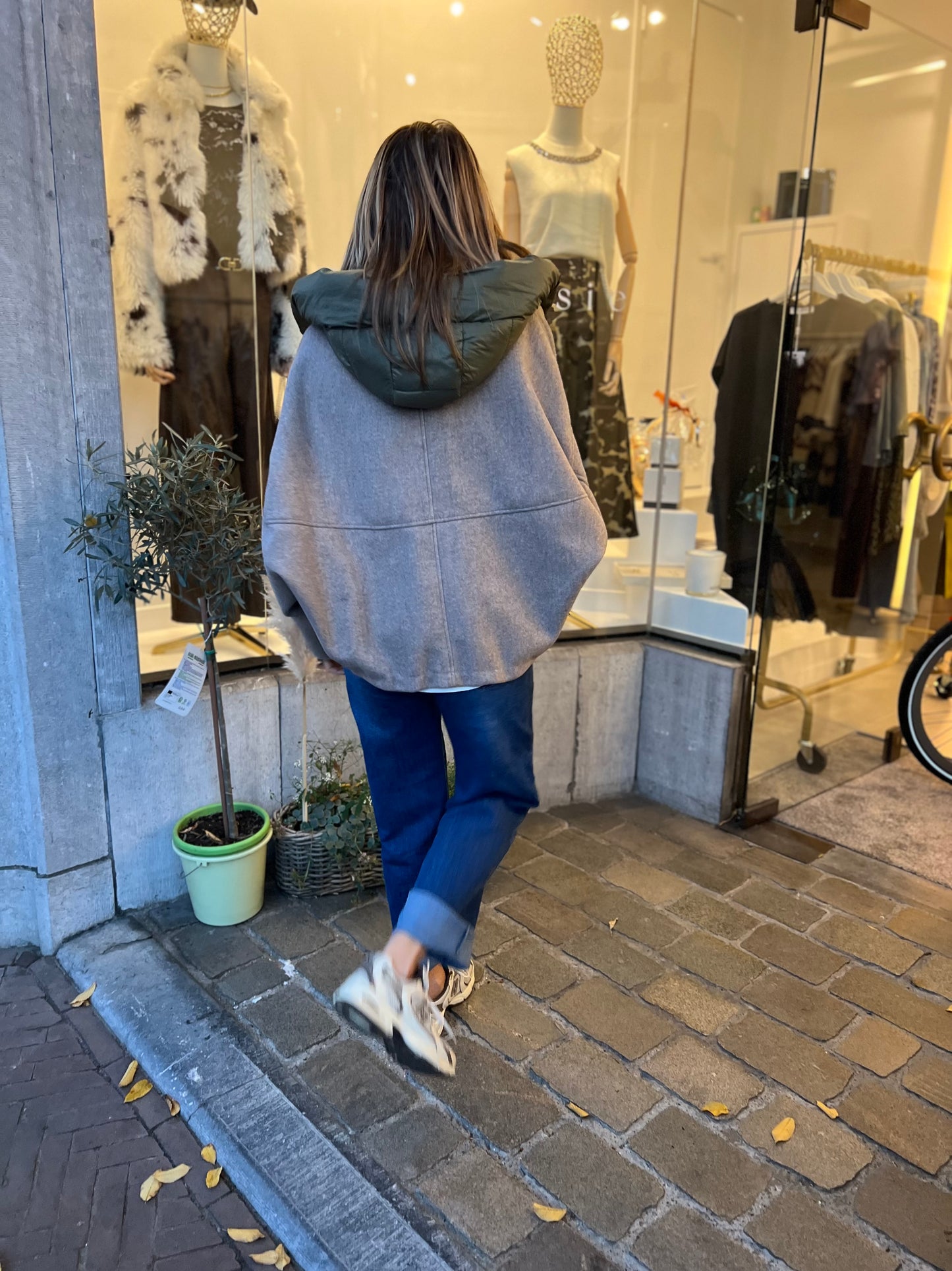 JACKY JACKET TAUPE laatste SM