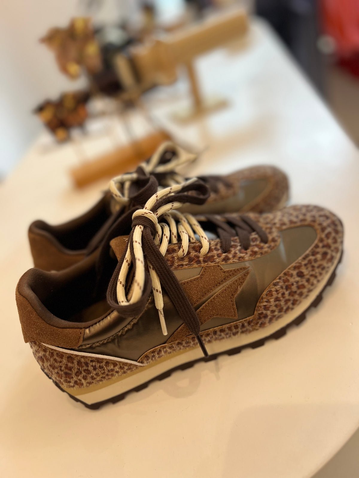 SAM LÉOPARD SNEAKERS