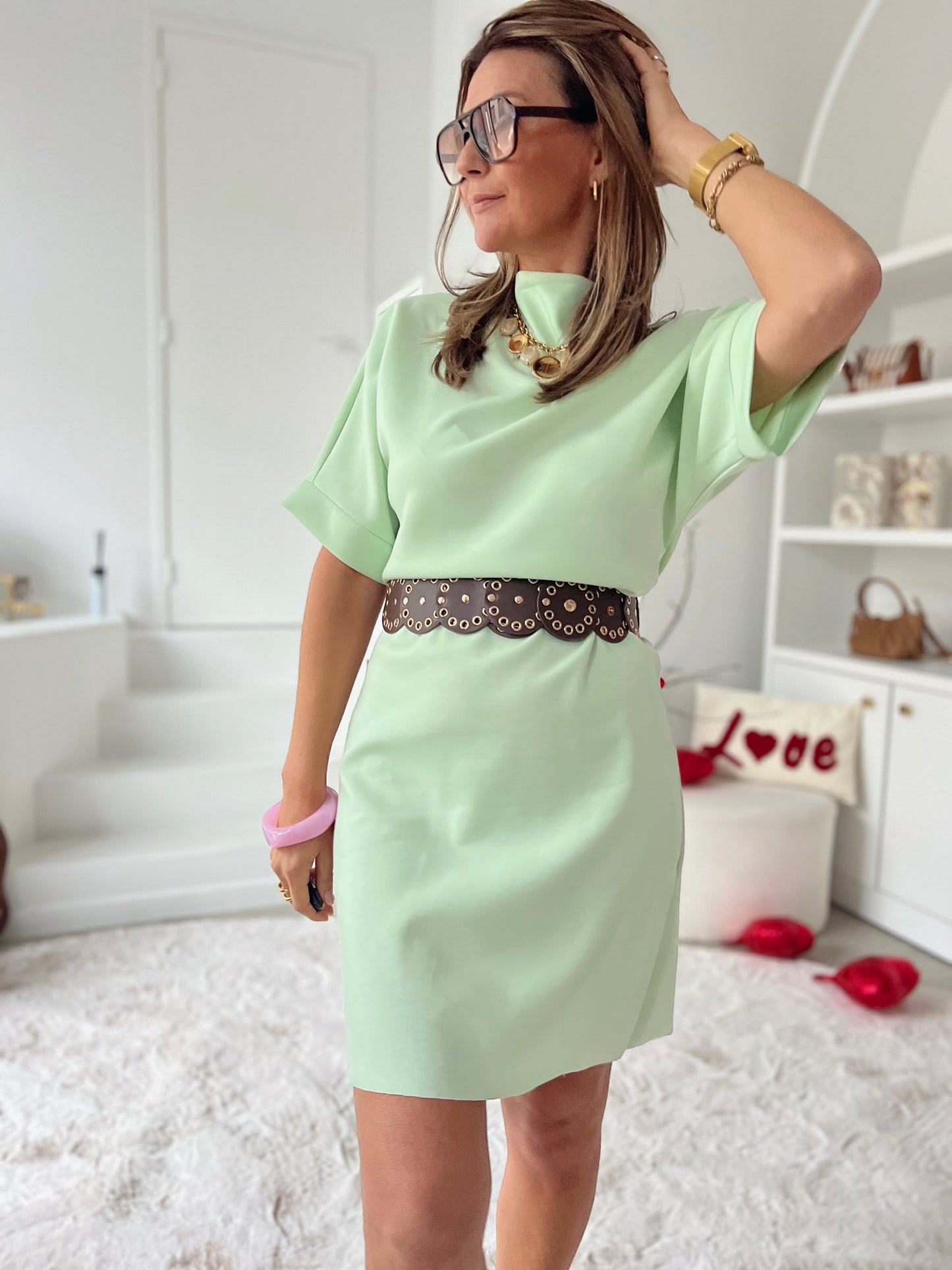 VIEVE DRESS MINT