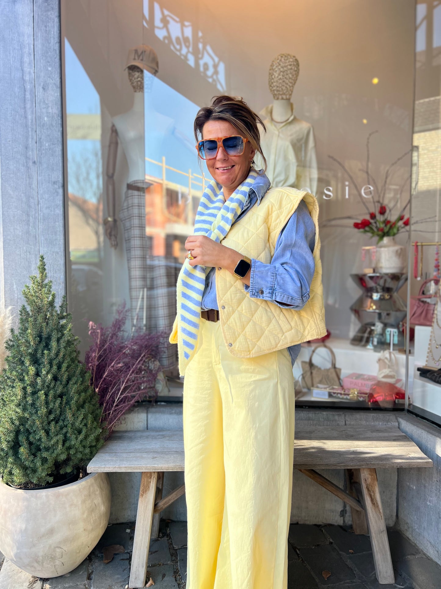 JAY GILET SOFTYELLOW