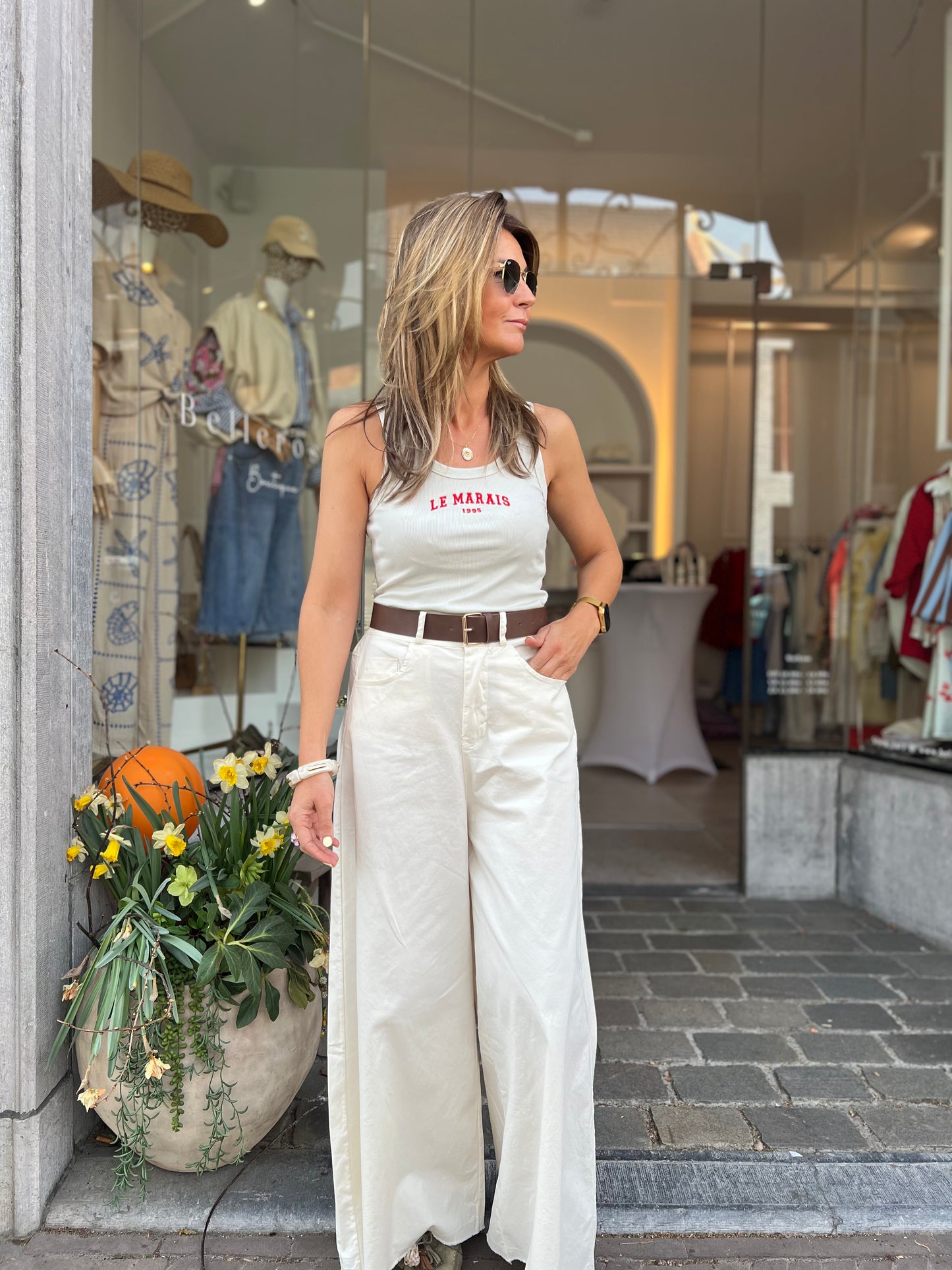 LE MARAIS BLOUSE & TOP SOFT MINT