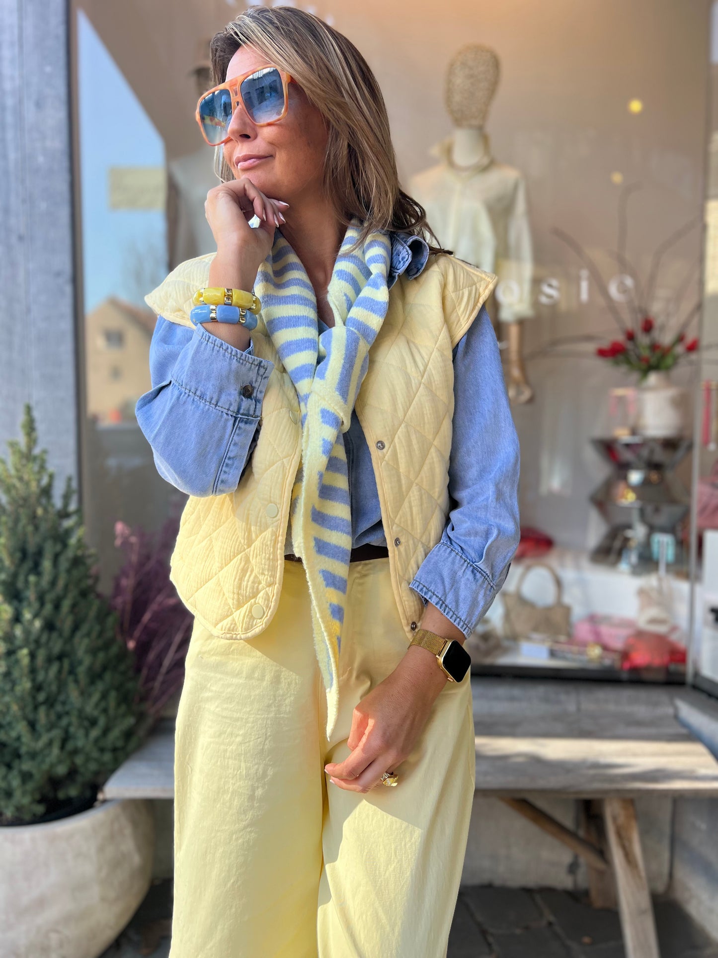 JAY GILET SOFTYELLOW